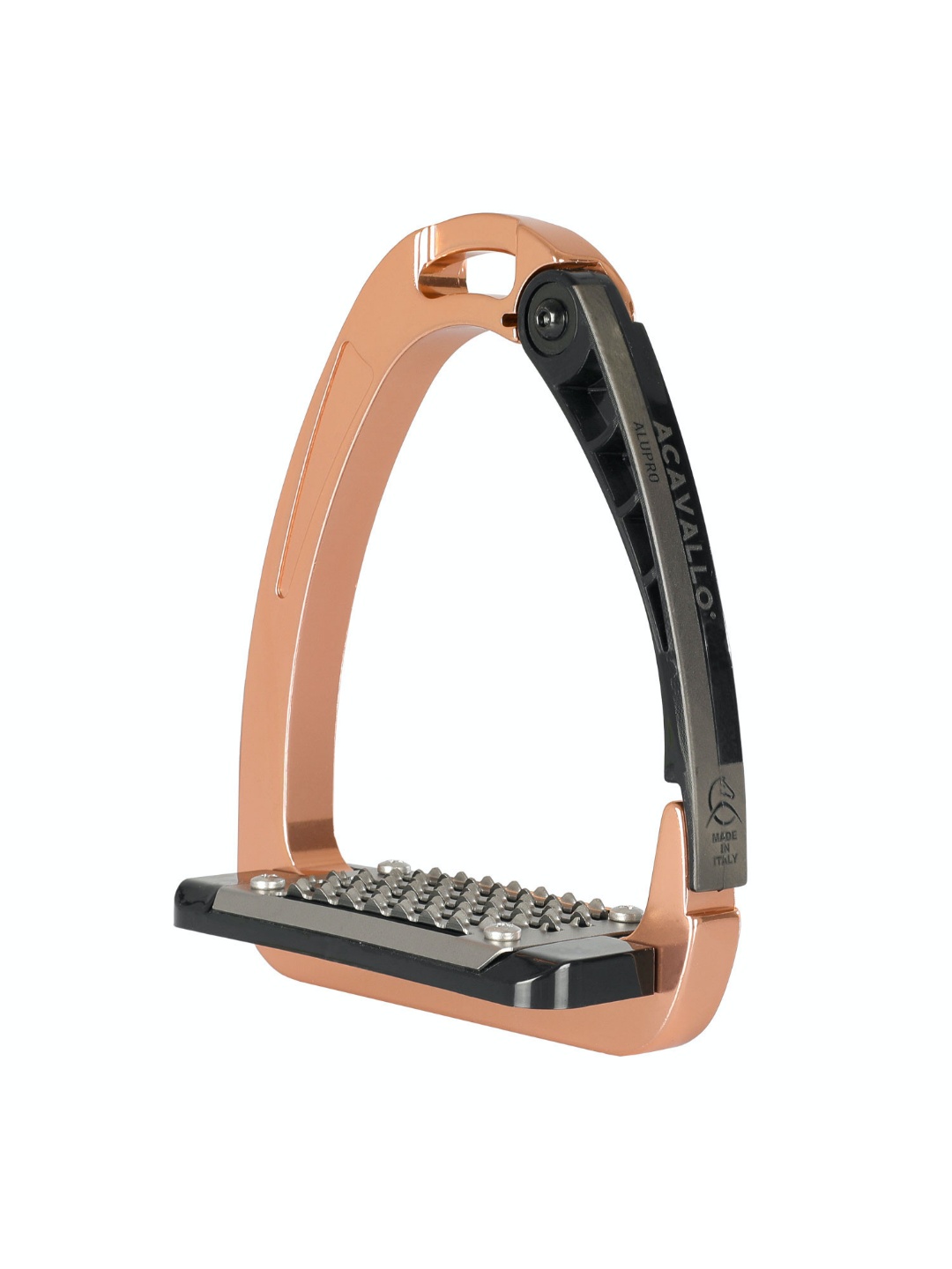 رکاب ACAVALLO مدل ایمنی Arena Alupro – مشکی کامل — 6