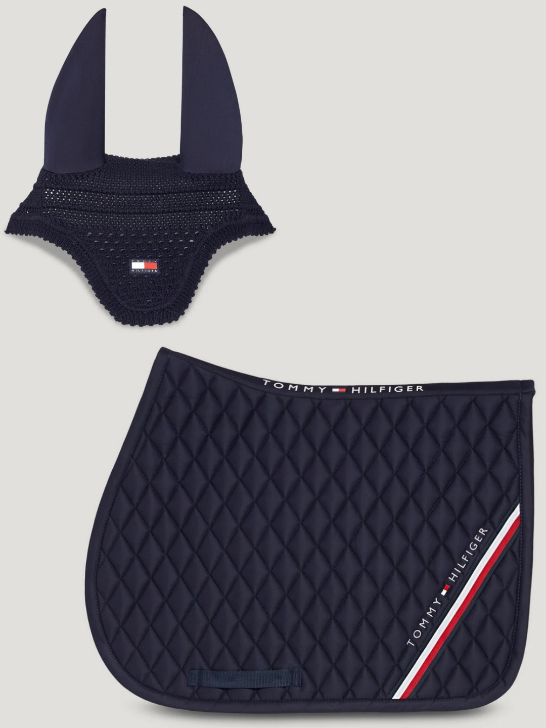 ست پد زیر زین و گوش گیر TOMMY HILFIGER