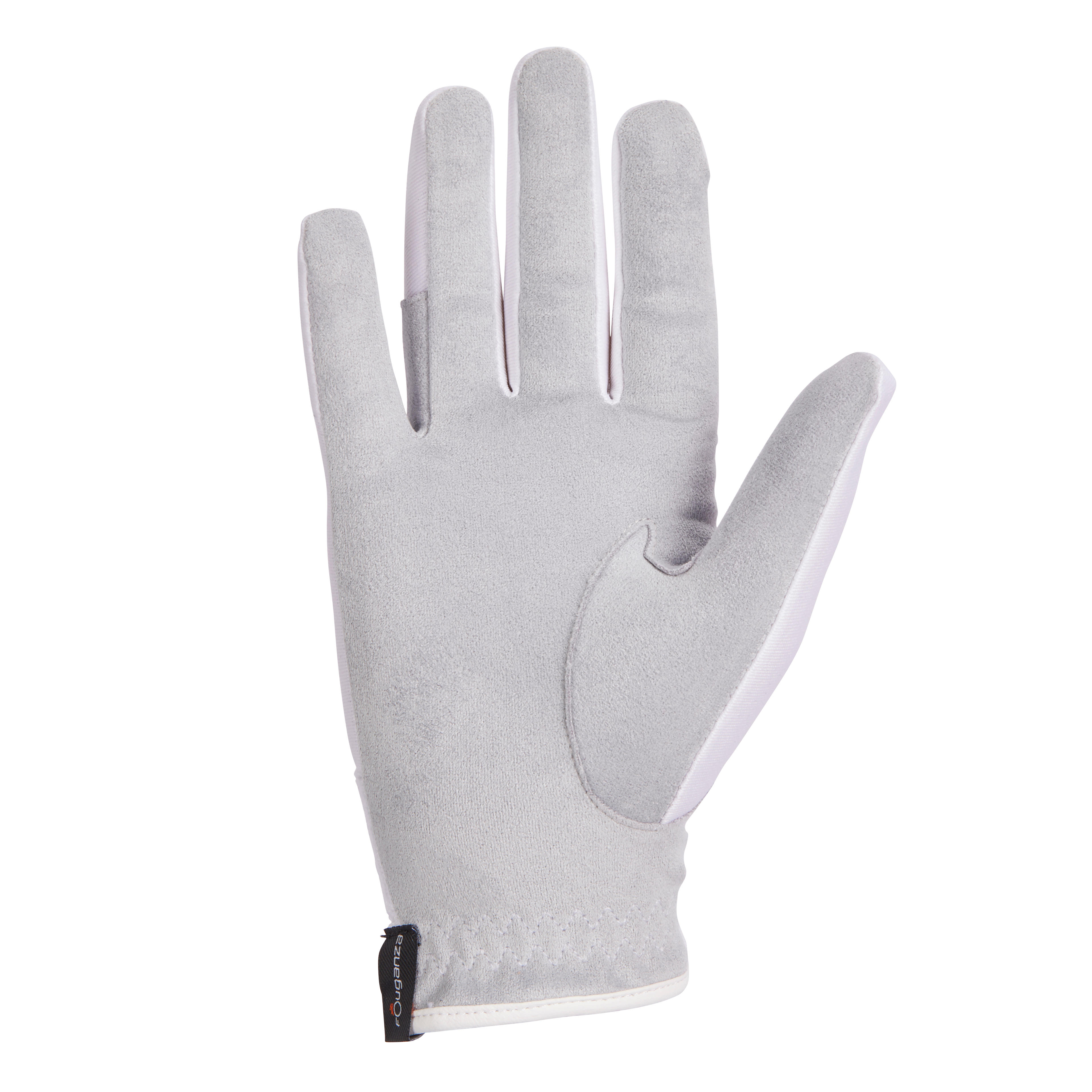 دستکش سوارکاری کودک FOUGANZA Basic - مشکی — 6