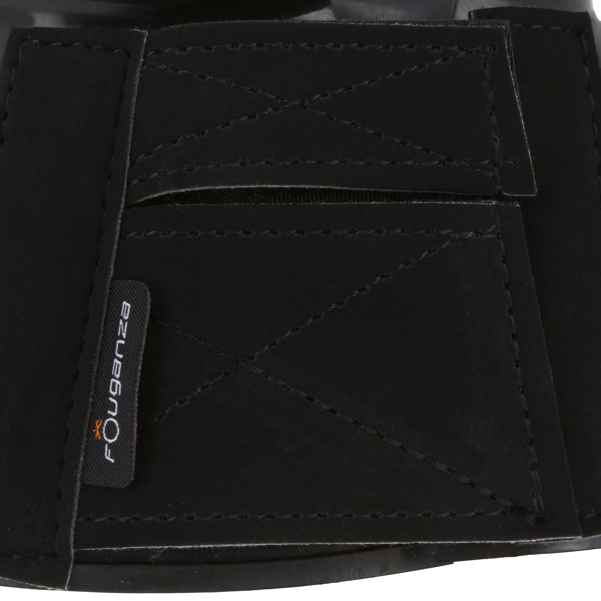 محافظ پای Open Front اسب و پونی FOUGANZA؛ یک جفت، مشکی — 2