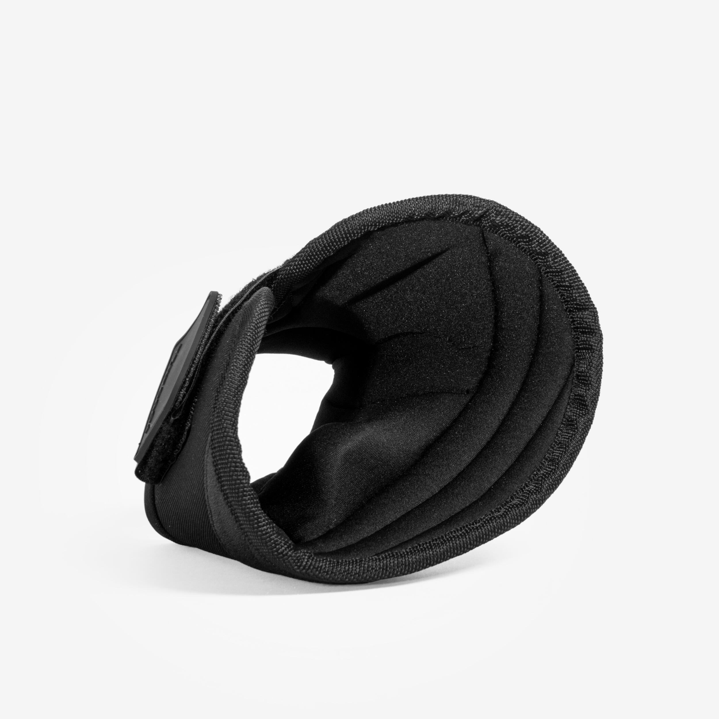 محافظ پای Open Front اسب FOUGANZA مدل 500؛ جفتی، مشکی — 4