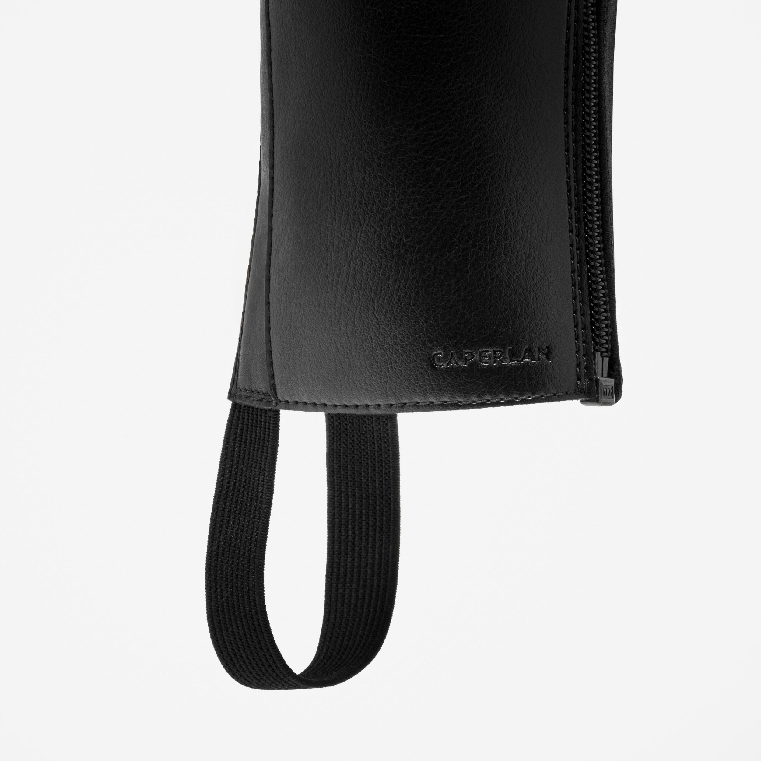 گتر سوارکاری چرمی بزرگسال FOUGANZA مدل 900 - مشکی — 3