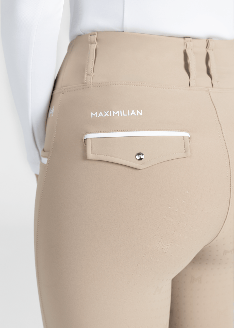 لگینگ سوارکاری MAXIMILLIAN Pro بژ Full Grip — 10