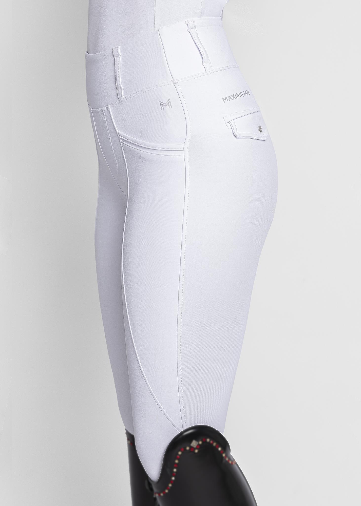 لگ سوارکاری Maximilian Equestrian مدل Pro Riding سفید Full Grip — 7