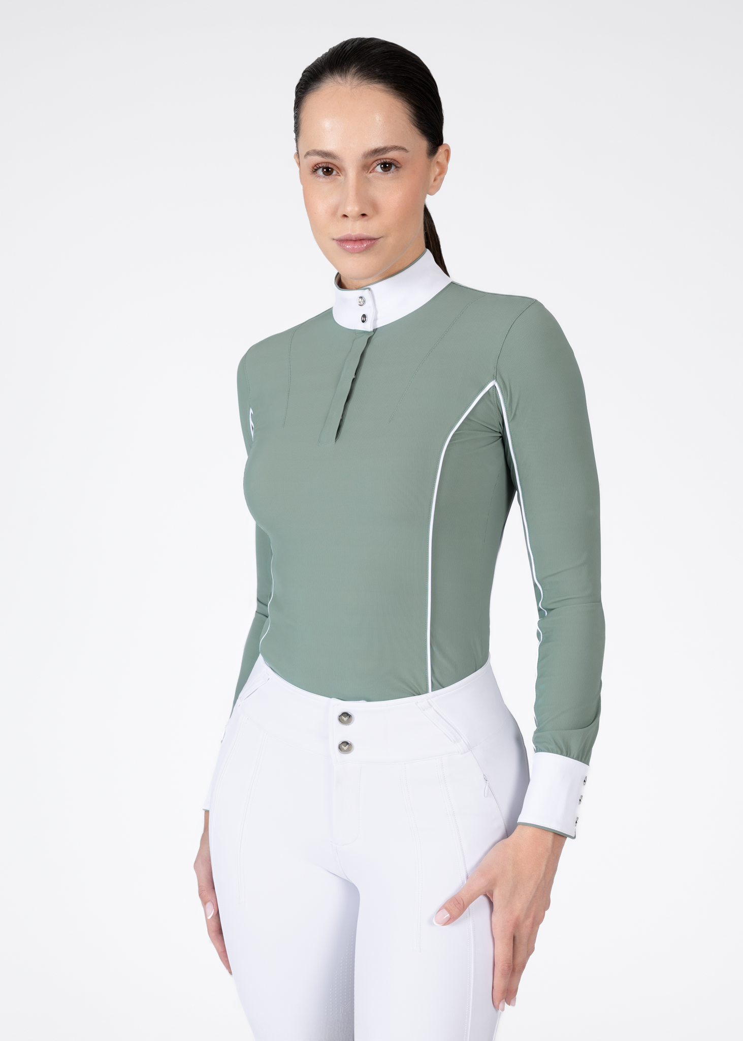 بلوز مسابقه آستینبلند سوارکاری Maximilian Equestrian مدل Nova — 3