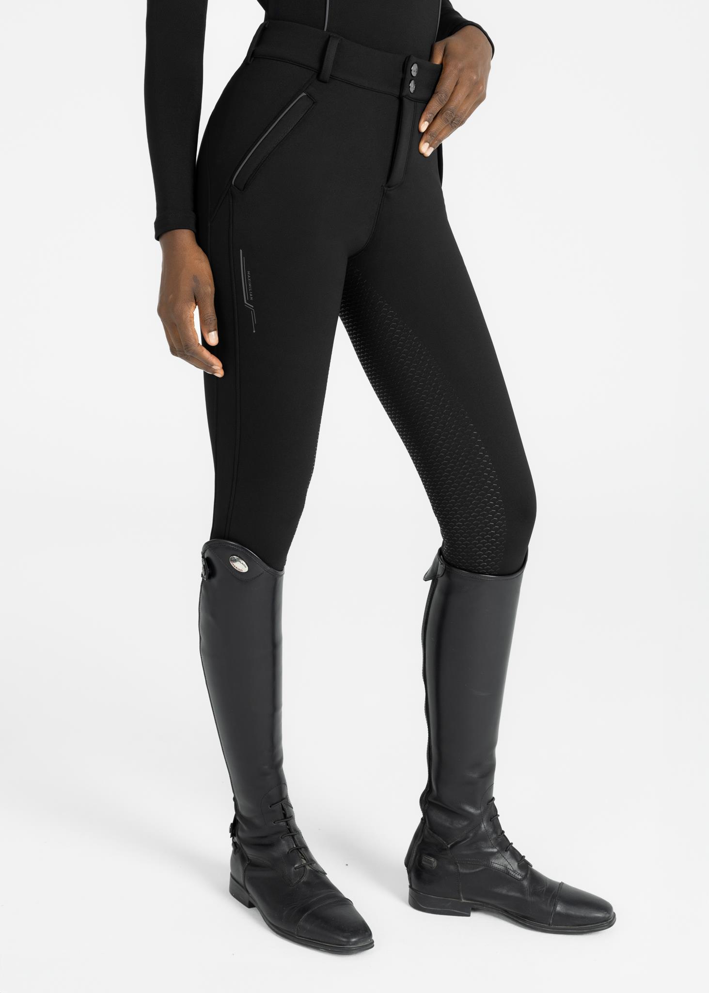 شلوار سوارکاری Maximilian Equestrian مدل آستر پلار Arctic Polar — 8
