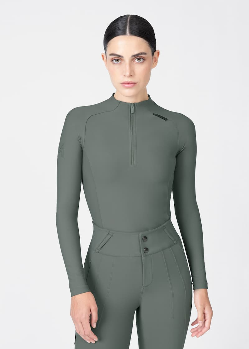 بلوز آستینبلند سوارکاری Maximilian Equestrian Origin Base (Ivy) — 10