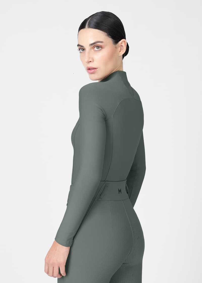 بلوز آستینبلند سوارکاری Maximilian Equestrian Origin Base (Ivy) — 6