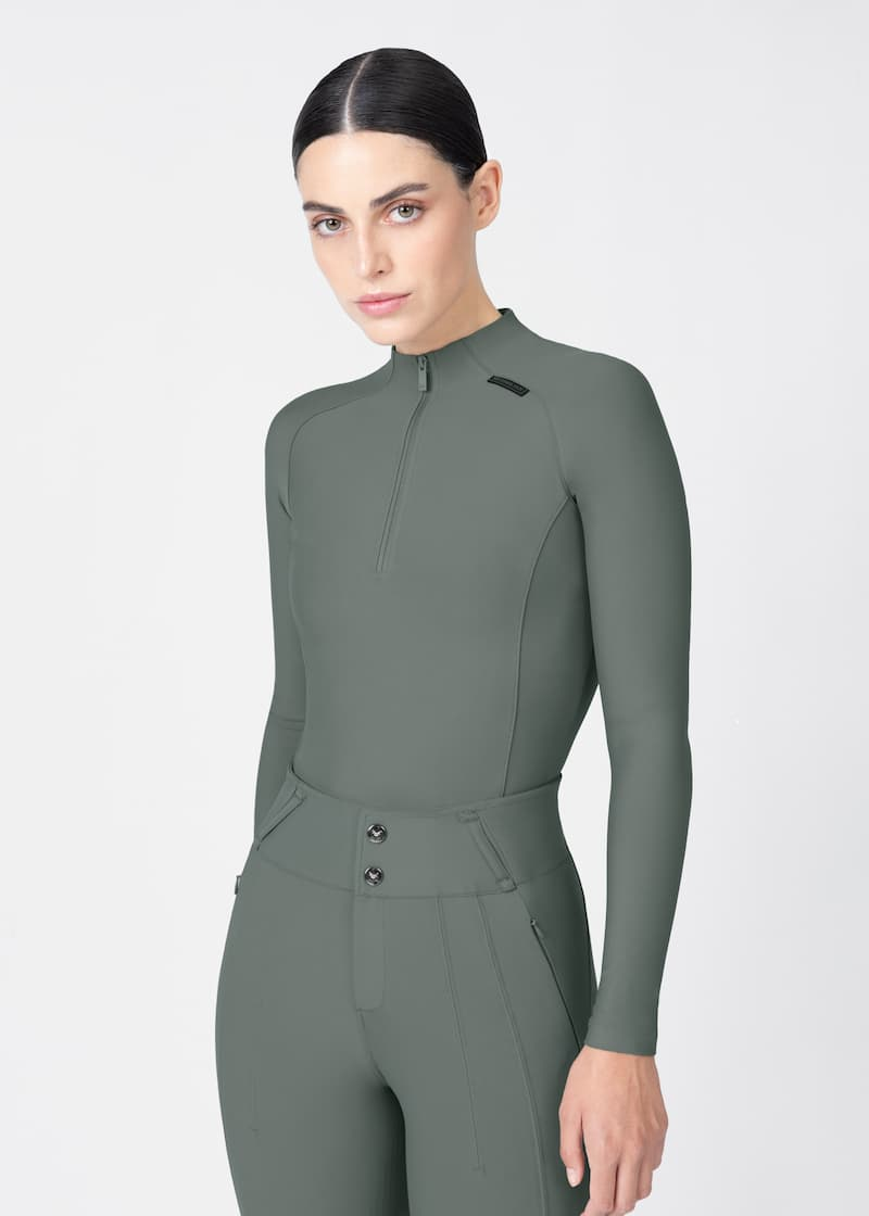 بلوز آستینبلند سوارکاری Maximilian Equestrian Origin Base (Ivy) — 1