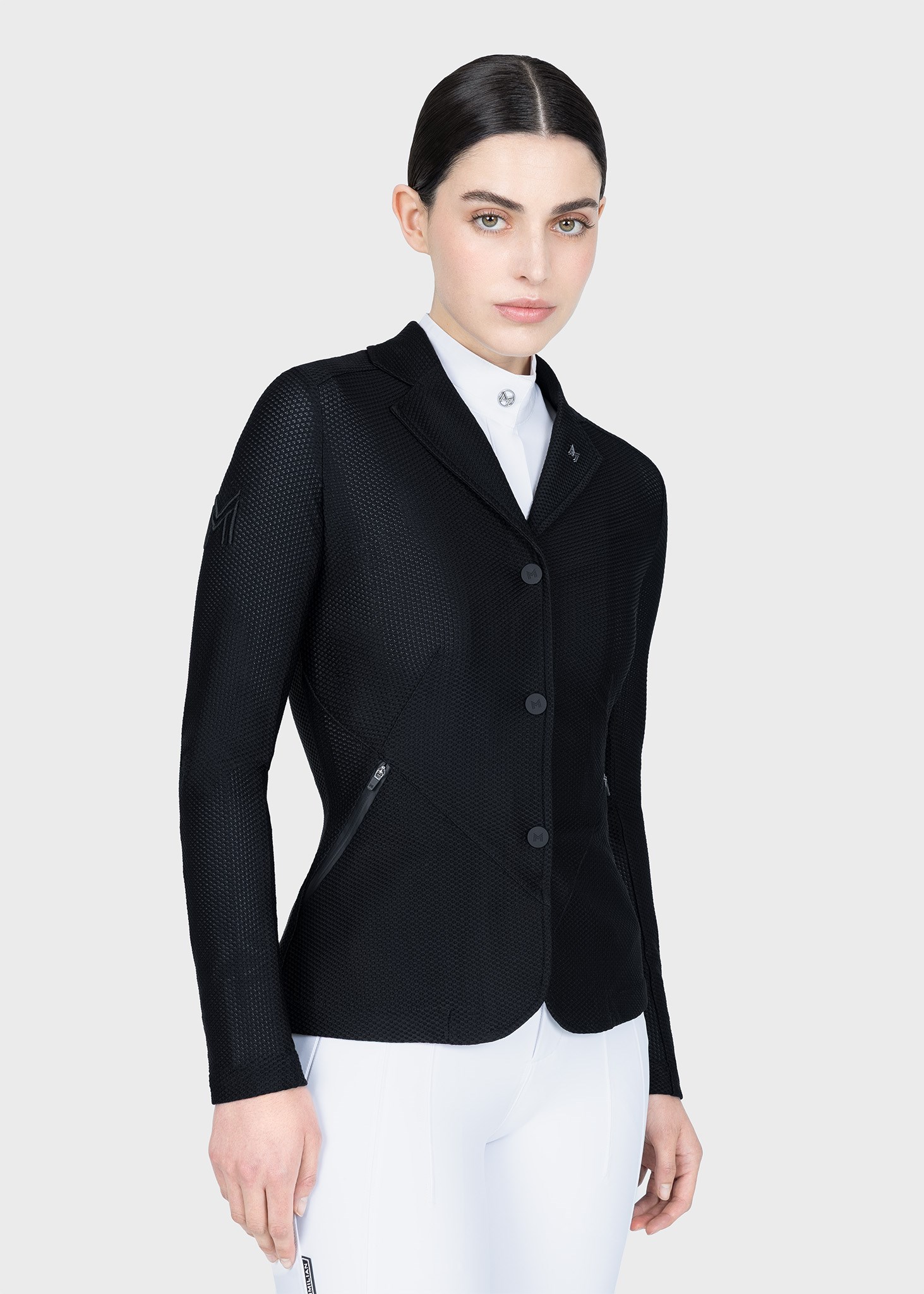 کت مسابقه Maximilian Equestrian مدل Airflow مشکی — 7