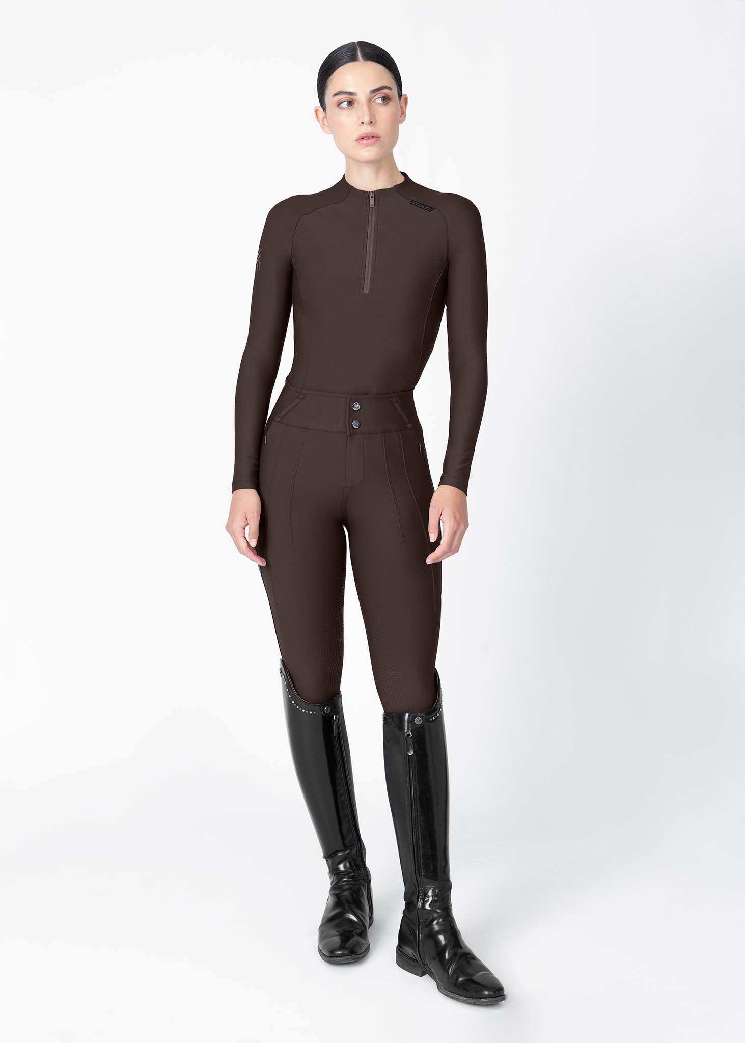 بلوز لایه پایه آستینبلند سوارکاری Maximilian Equestrian مدل Origin Base — 1