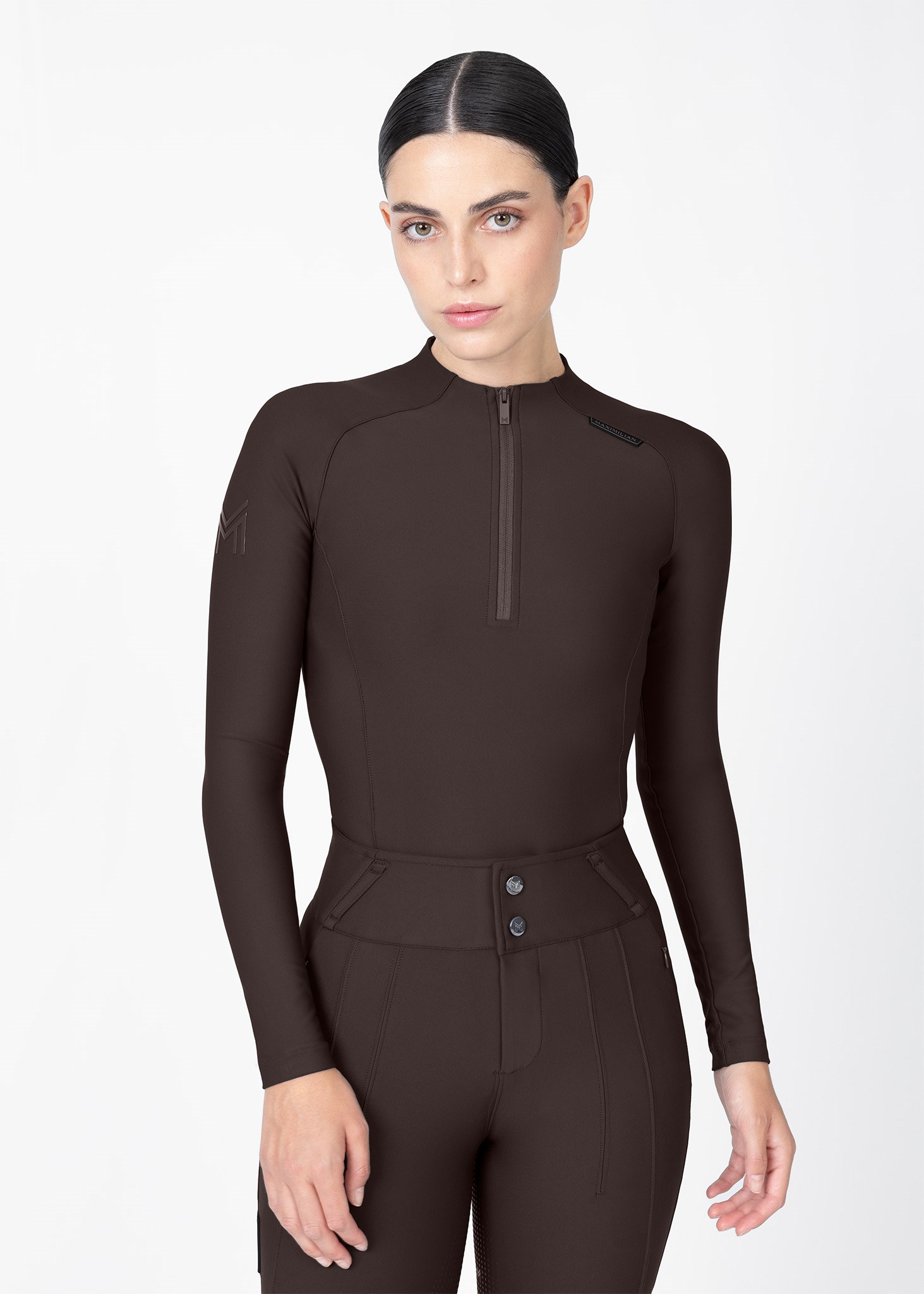 بلوز لایه پایه آستینبلند سوارکاری Maximilian Equestrian مدل Origin Base — 3