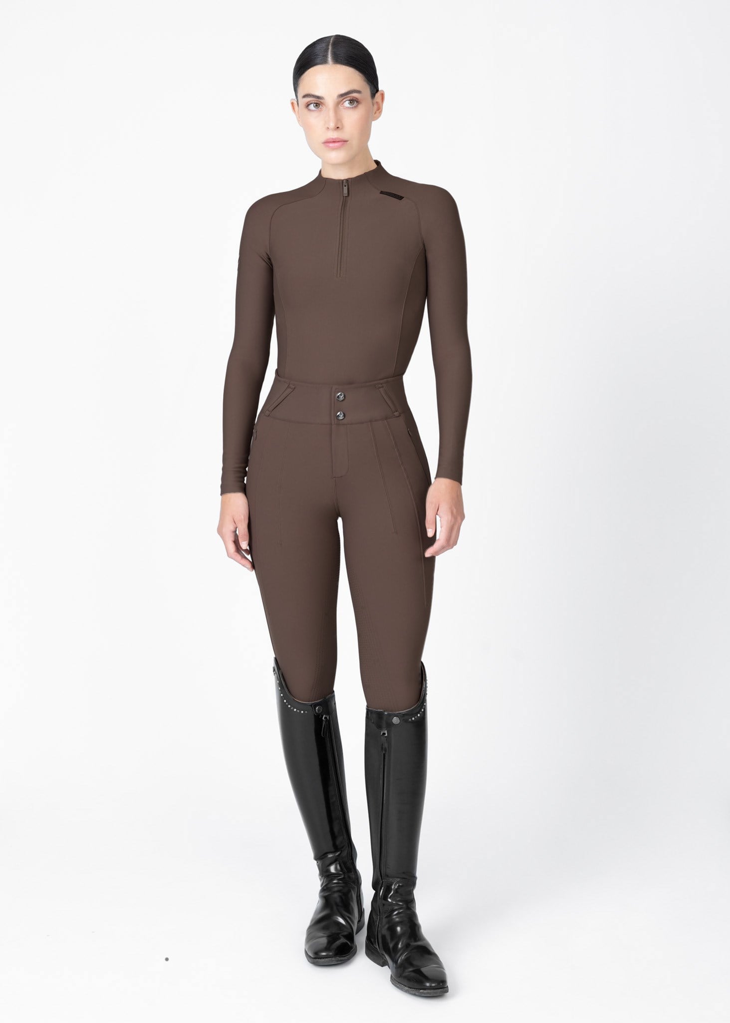 بلوز آستینبلند لایه پایه سوارکاری Maximilian Equestrian Origin Base — 2