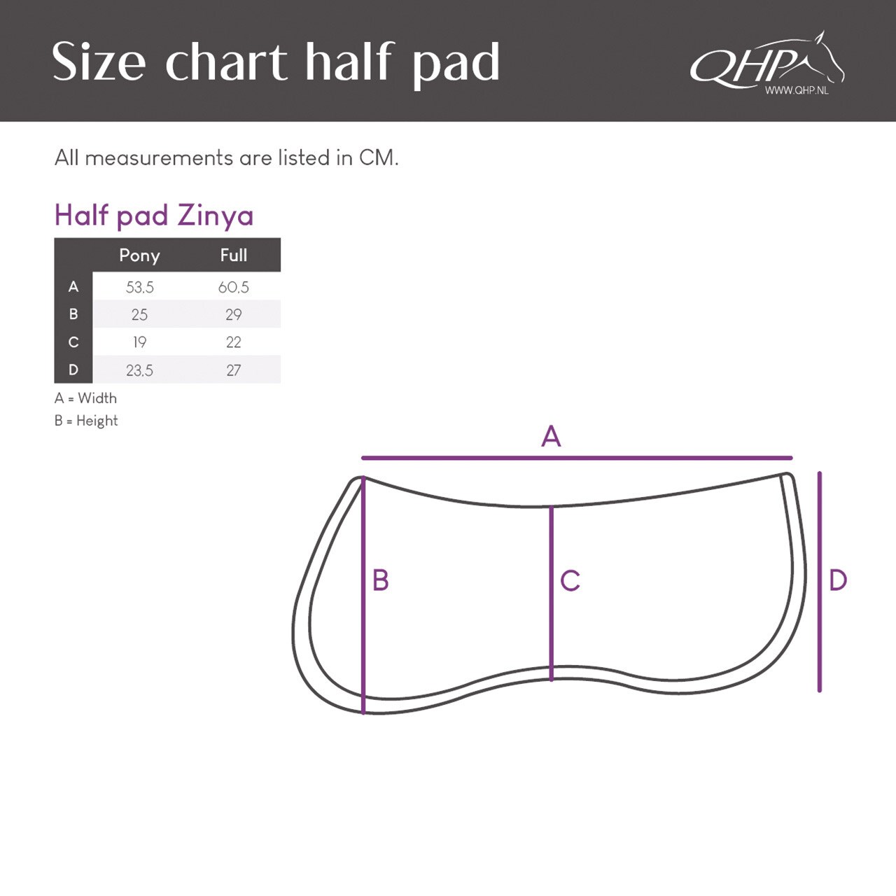 زیرزین اسب QHP مدل Zinya — 2