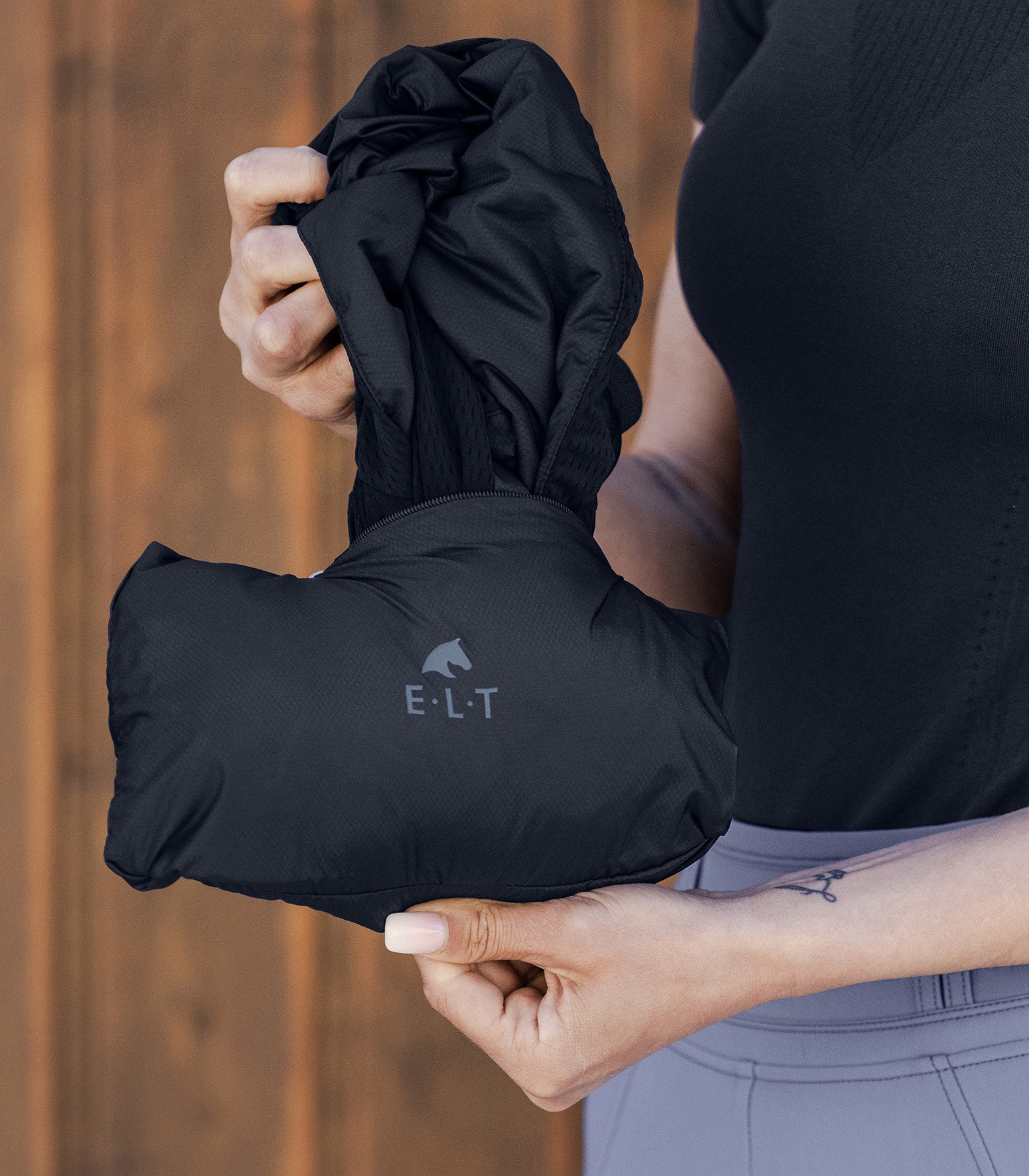 کاپشن فلیس سوارکاری E.L.T مدل Porto — 7