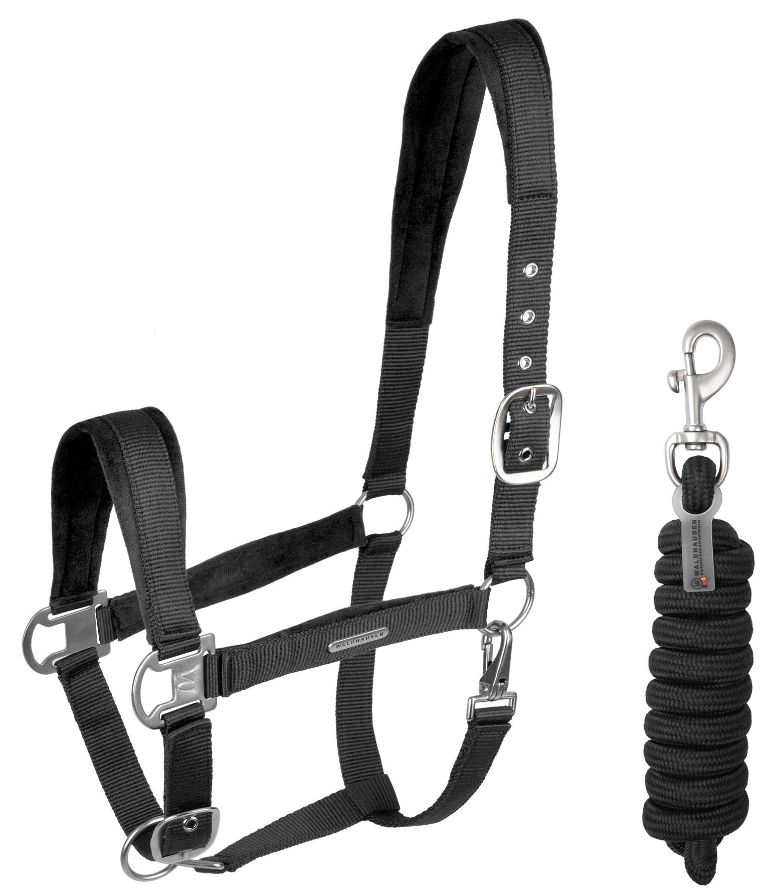 ست کله‌گی اسب Waldhausen مدل Velvet — 1