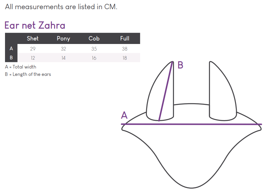 گوش گیر اسب QHP مدل Zahra — 8