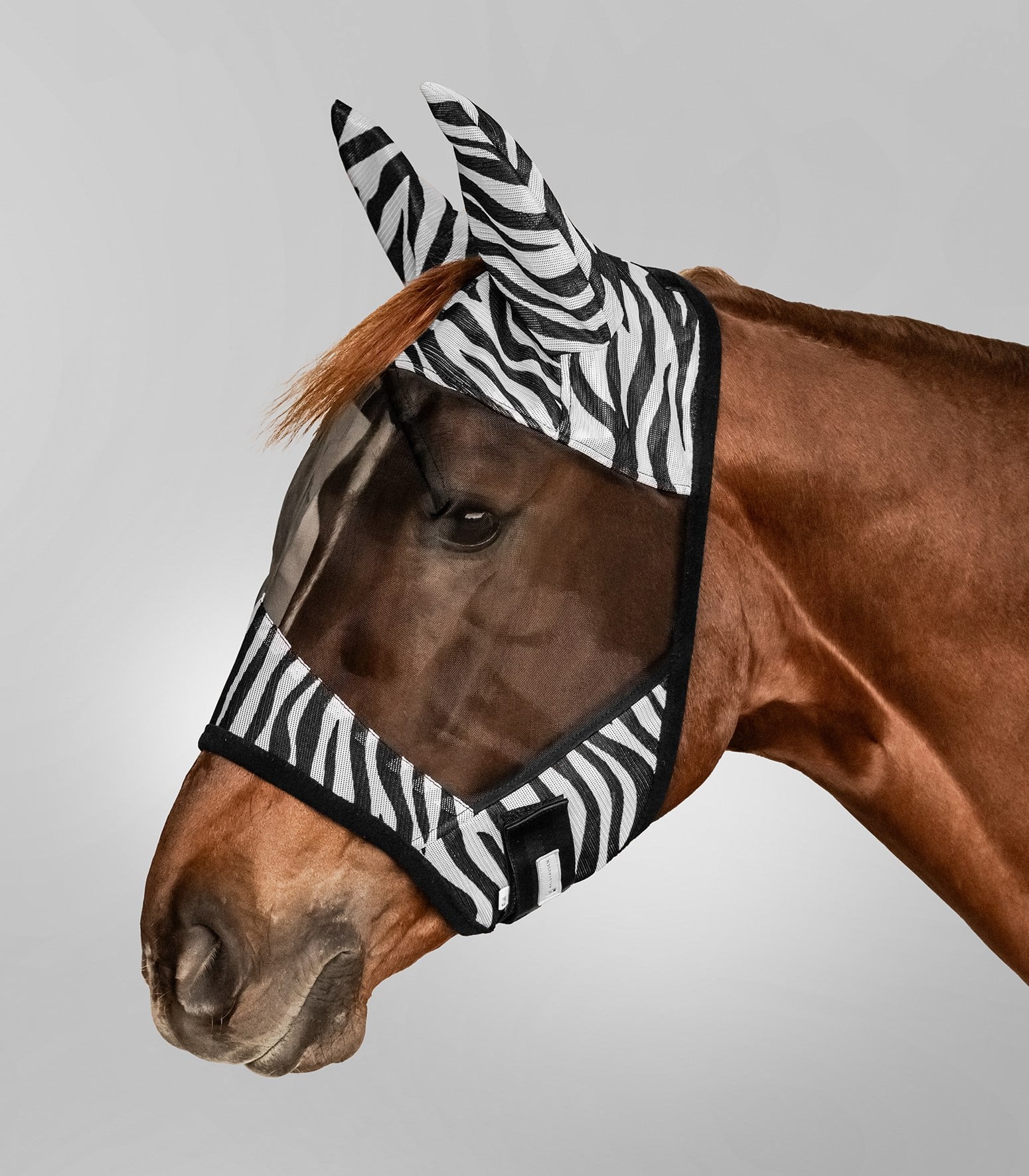 ماسک مگس اسب Waldhausen مدل Zebra — 1