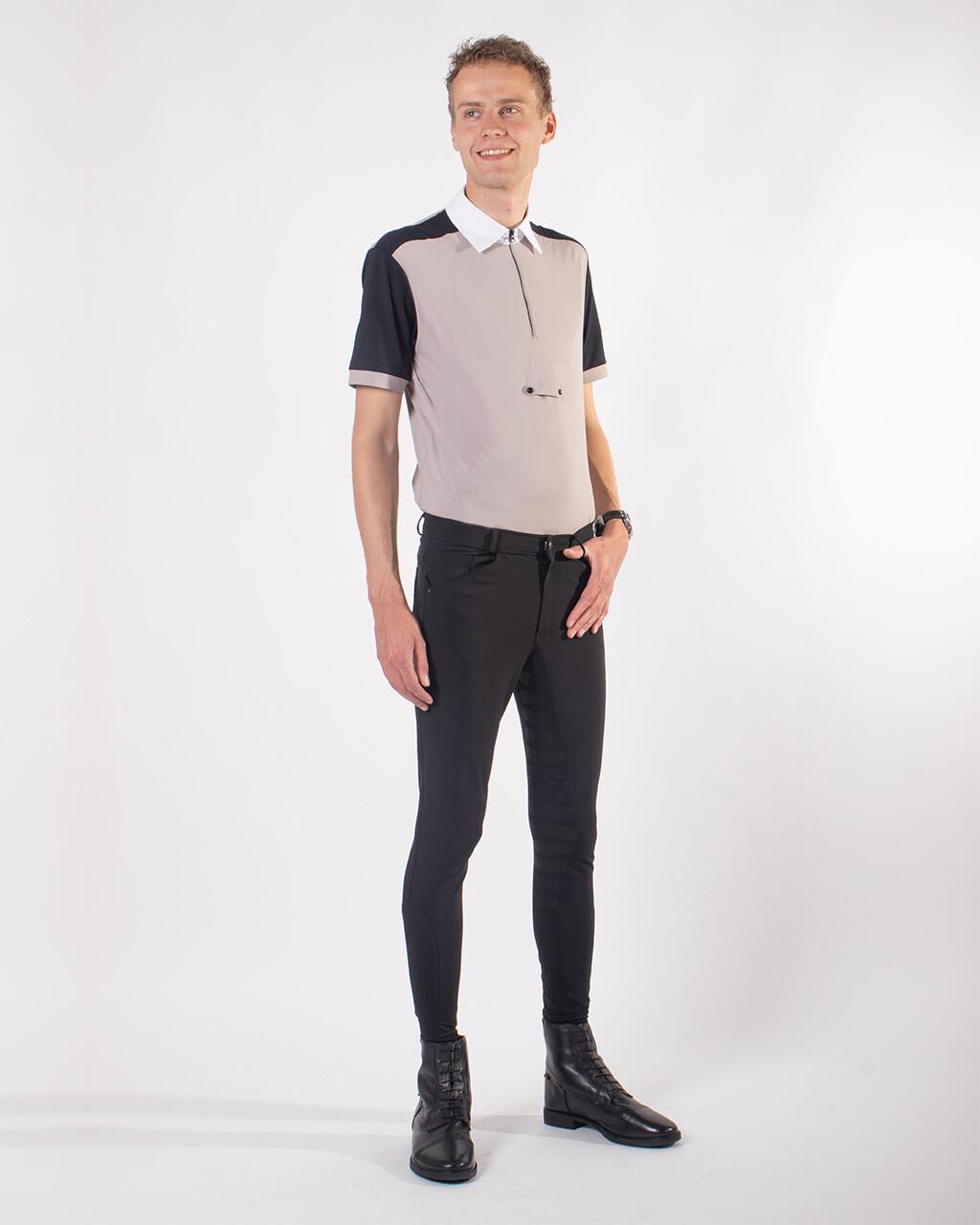 شلوار سوارکاری مردانه QHP مدل Fillip Leg Grip — 7