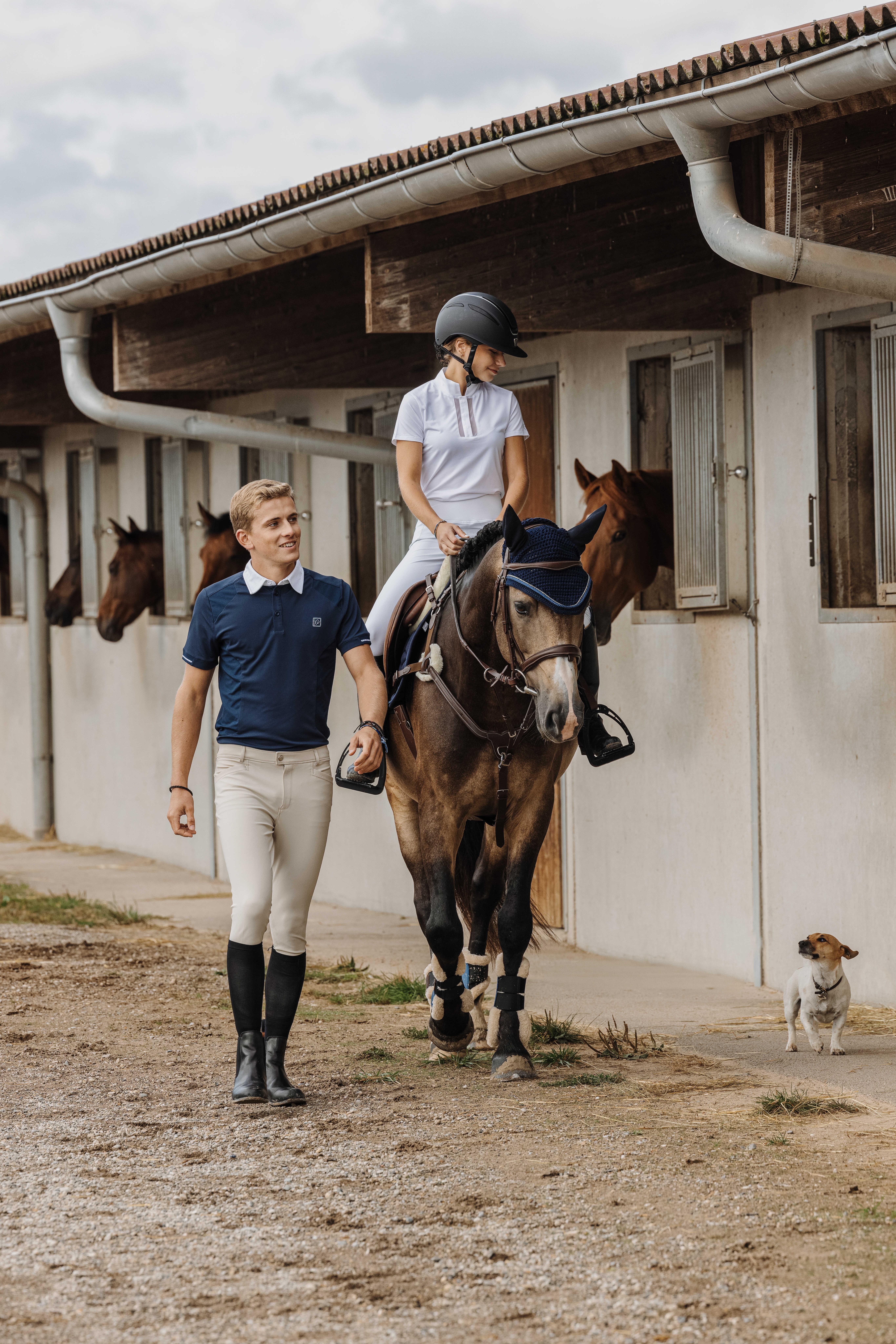 بلوز سوارکاری Equitheme مدل Viktor Polo — 8
