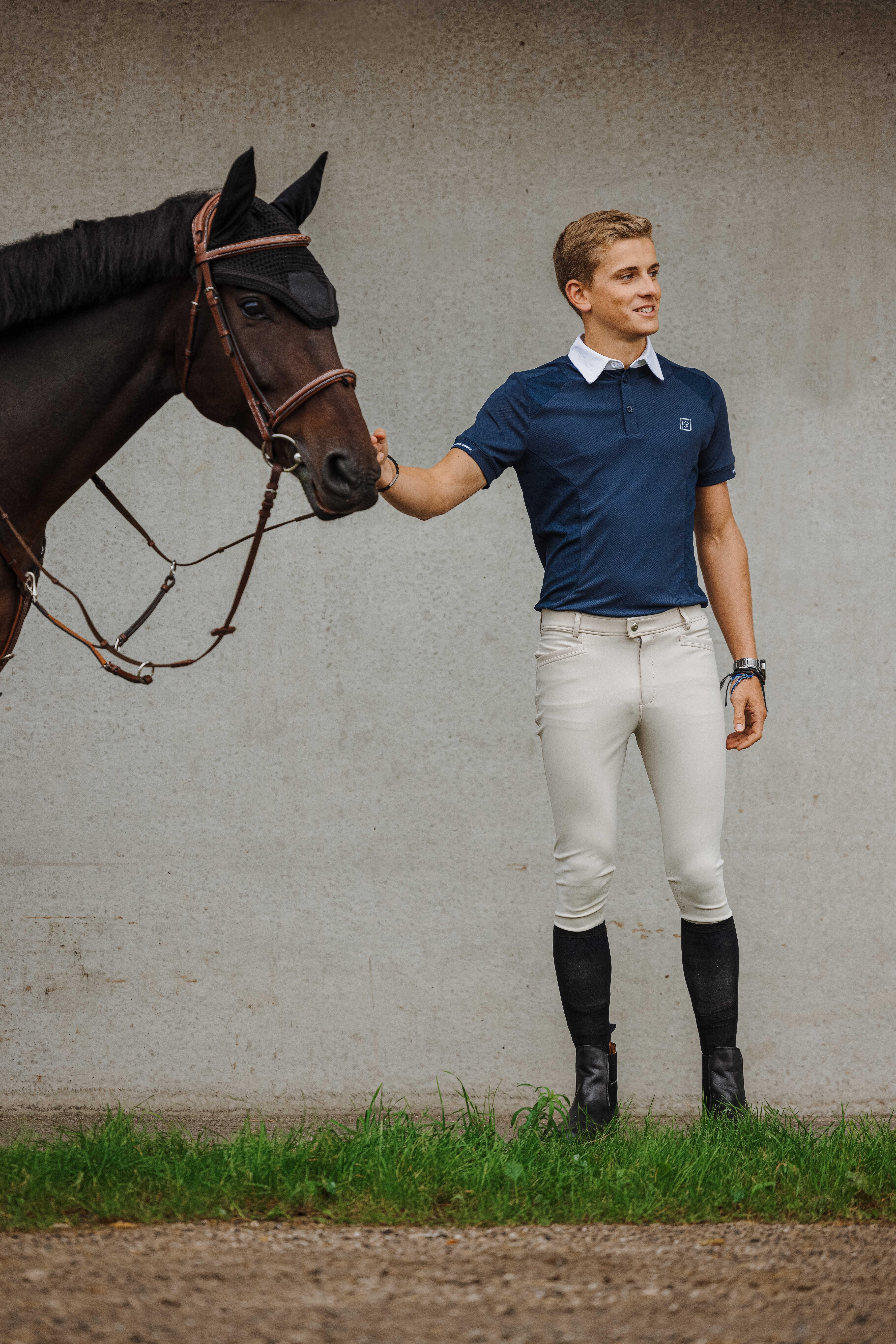 بلوز سوارکاری Equitheme مدل Viktor Polo — 5