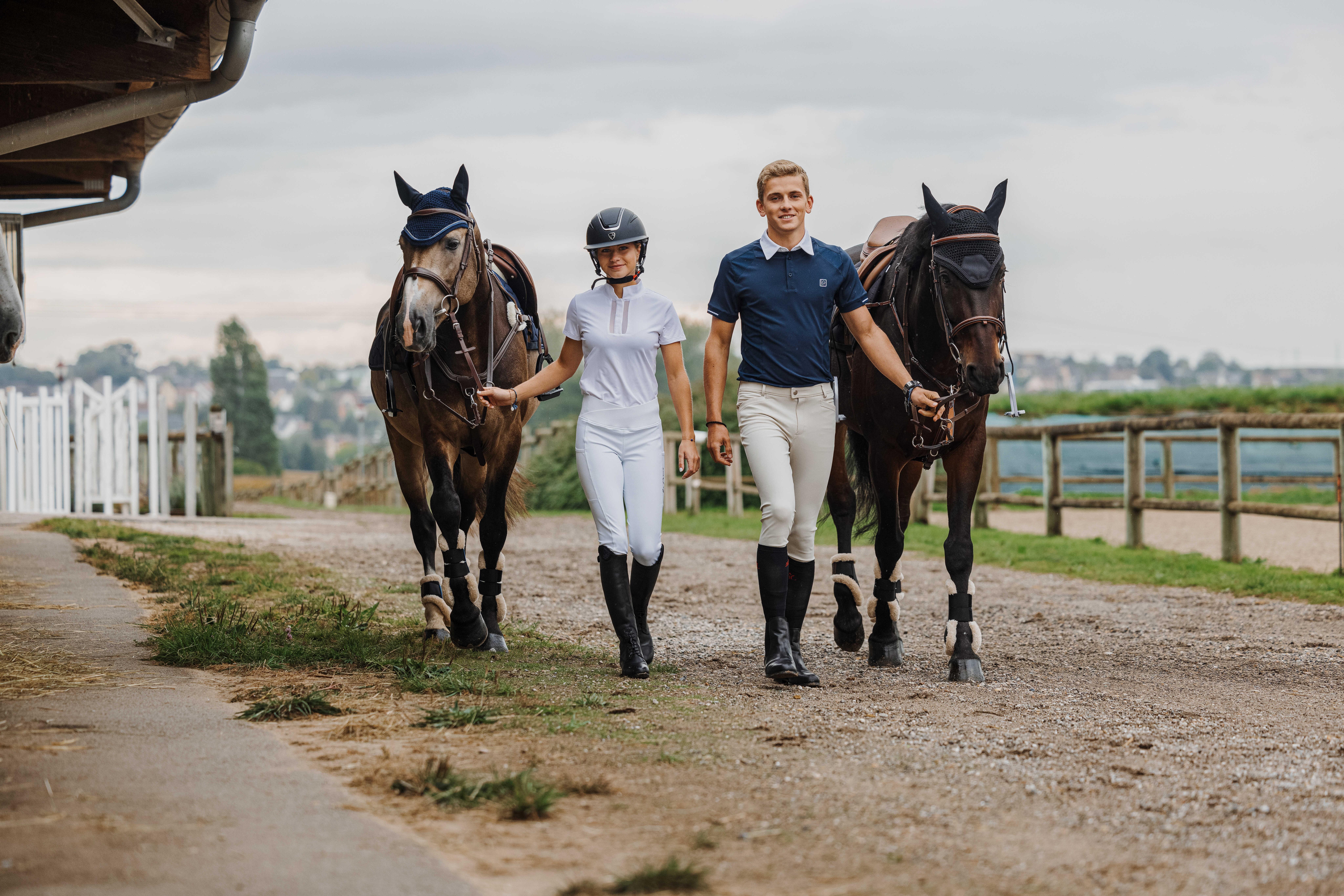 بلوز سوارکاری Equitheme مدل Viktor Polo — 7