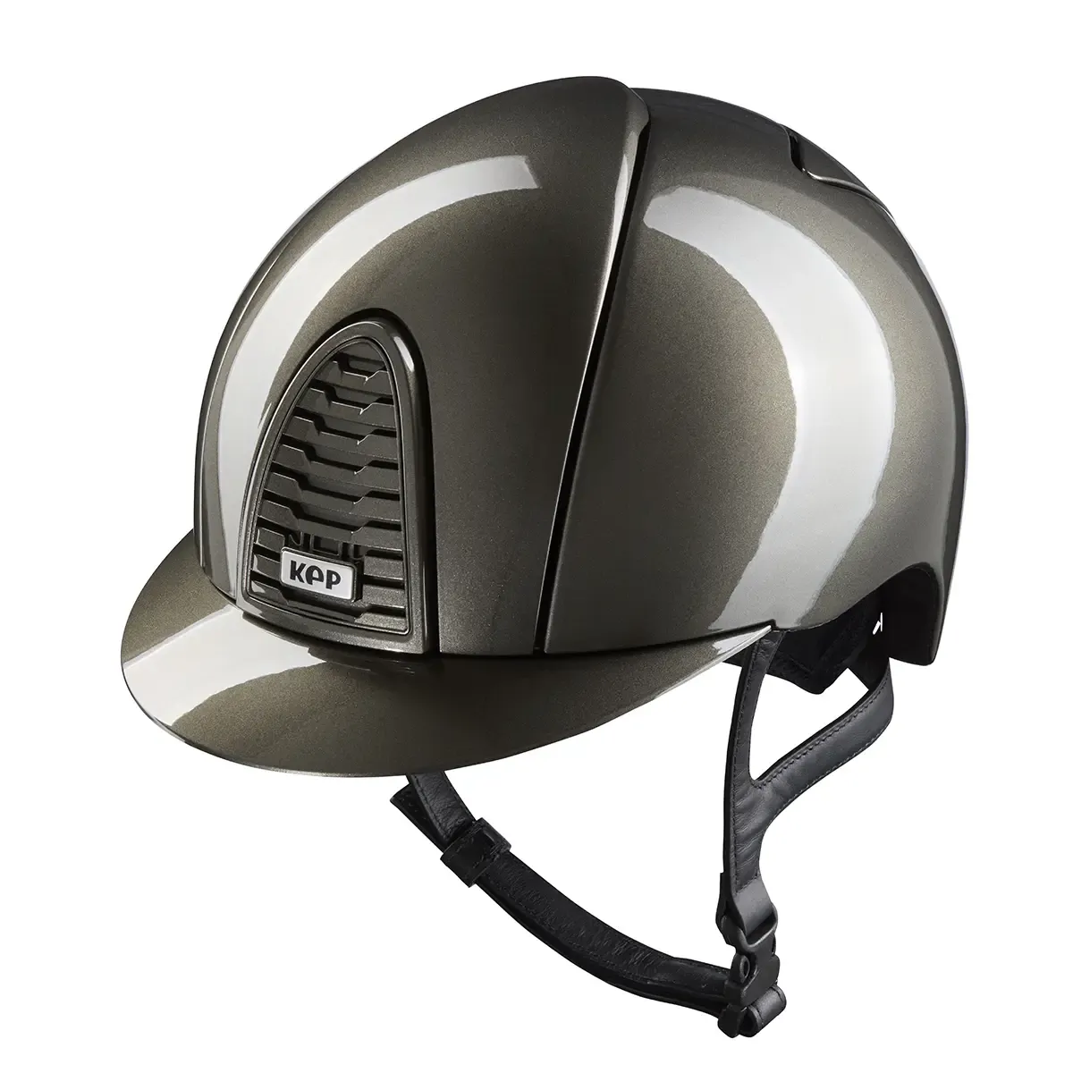 کلاه سوارکاری Kep Italia مدل Cromo 2.0 Metal Olive Green