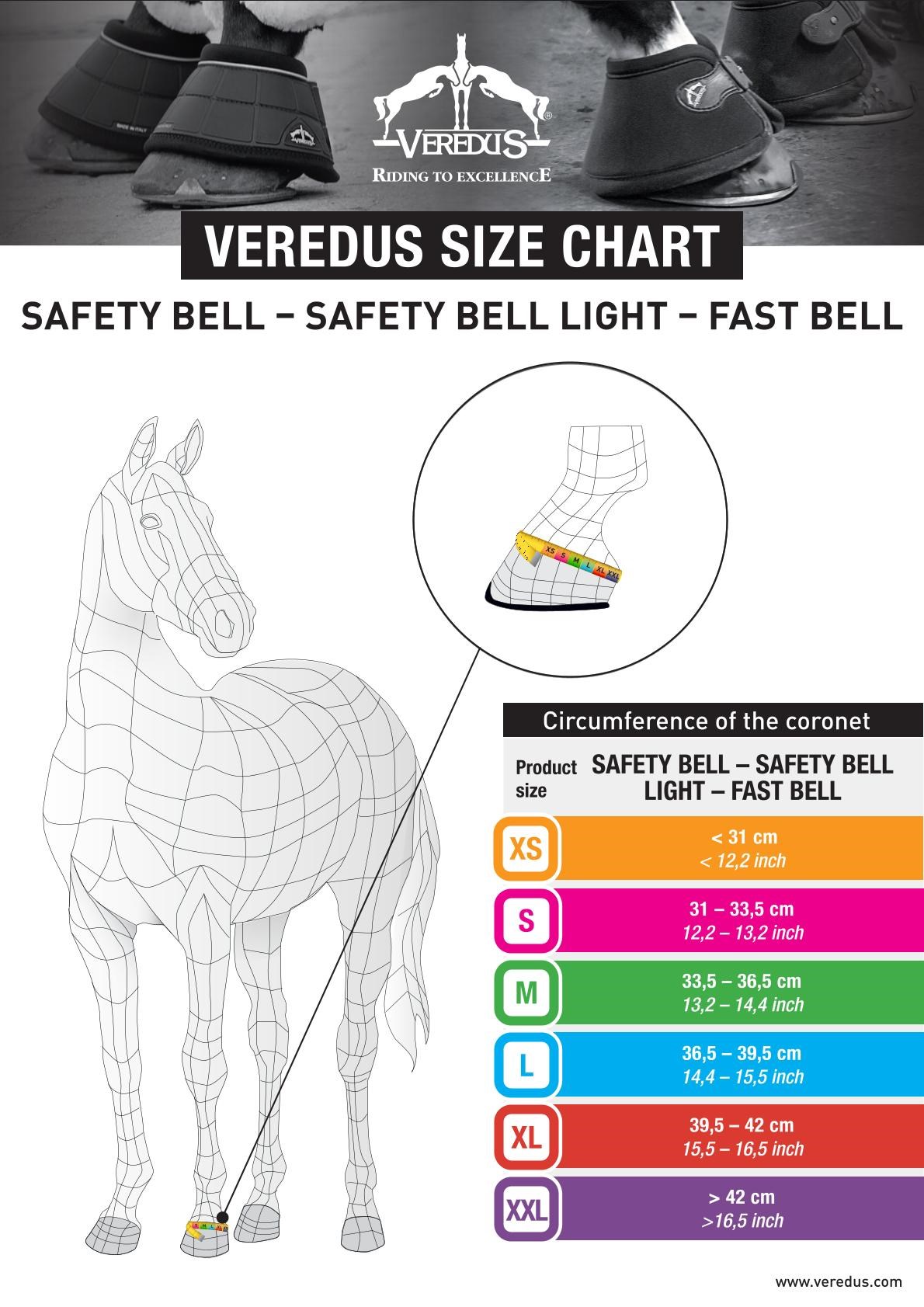 محافظ زنگوله‌ای VEREDUS Safety-Bell Light قهوه‌ای — 3