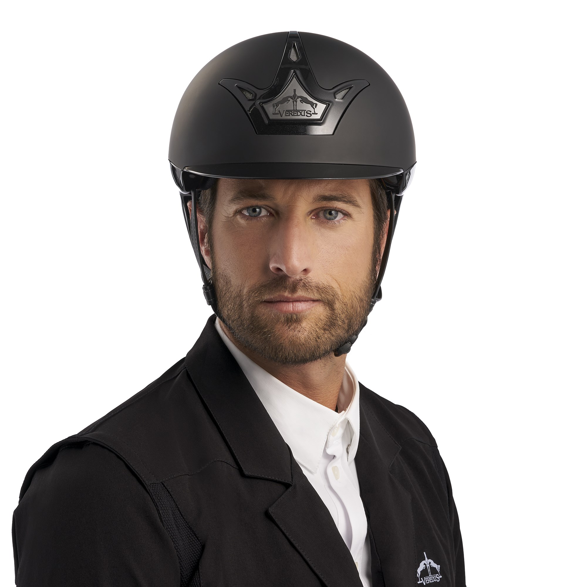 کلاه ایمنی سوارکاری VEREDUS مدل Vita Helmet GST مات مشکی — 4