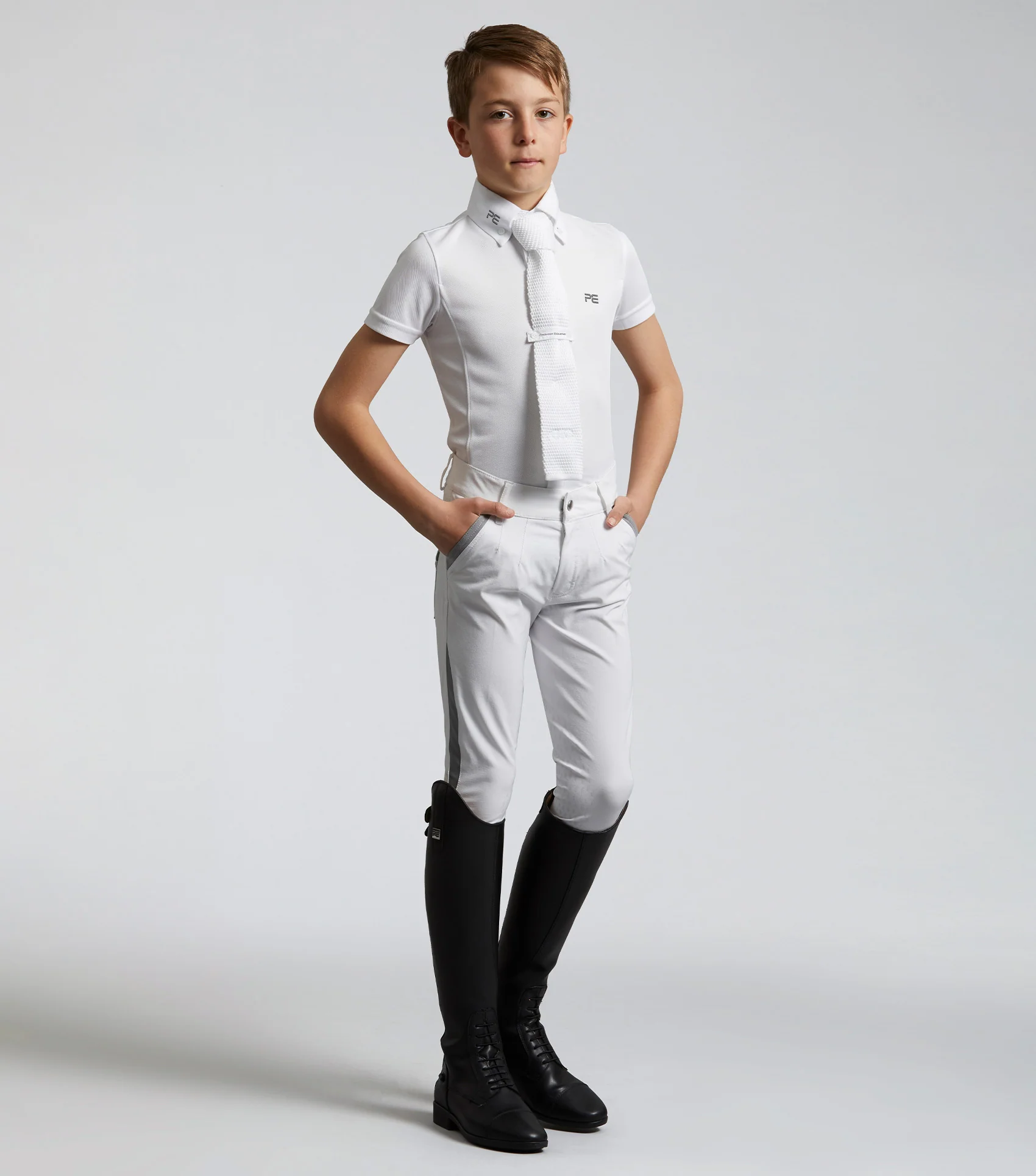 پیراهن مسابقهای پسرانه Premier Equine مدل Mini Antonio — 6