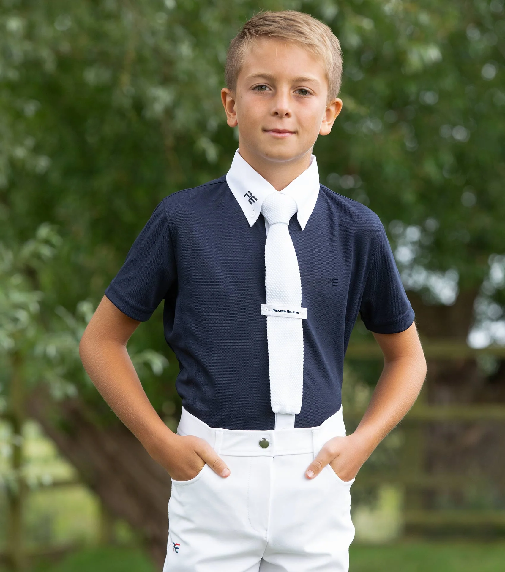 پیراهن مسابقهای پسرانه Premier Equine مدل Mini Antonio — 3