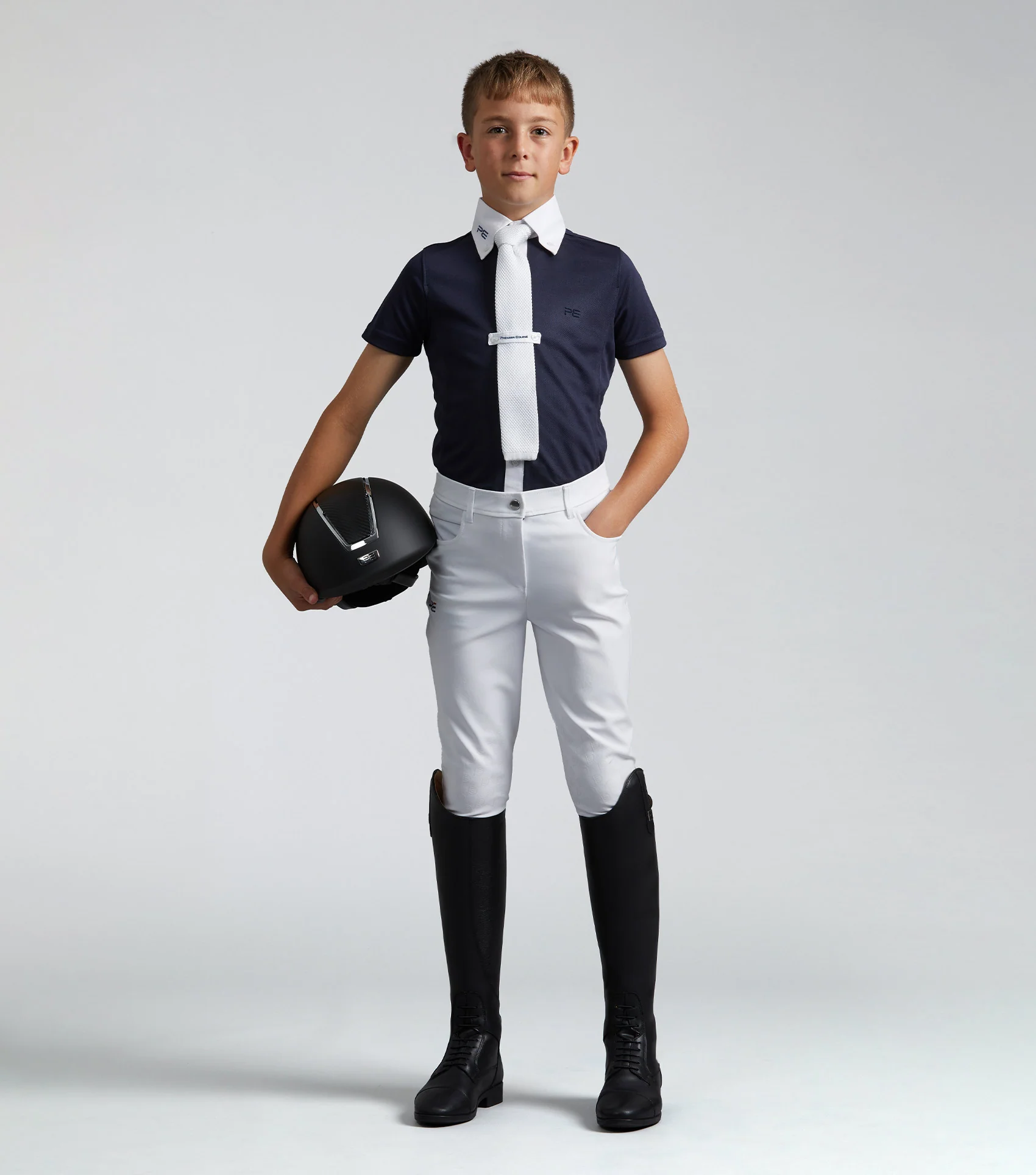 پیراهن مسابقهای پسرانه Premier Equine مدل Mini Antonio — 6