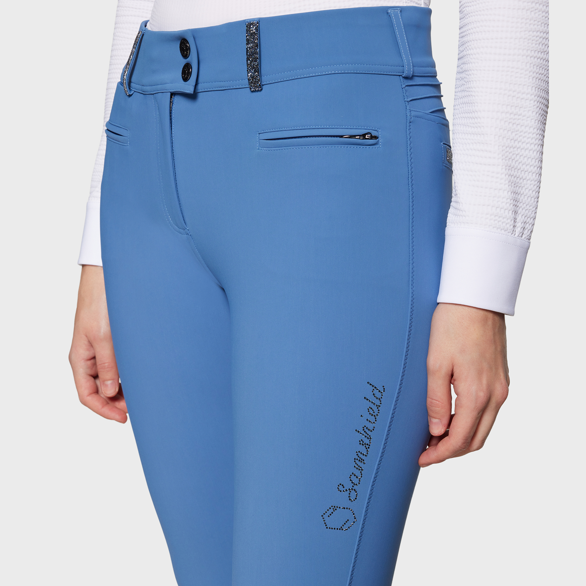 شلوار سوارکاری زنانه سمشیلد مدل Clara Premium Full Grip (+ Twilight) — 3