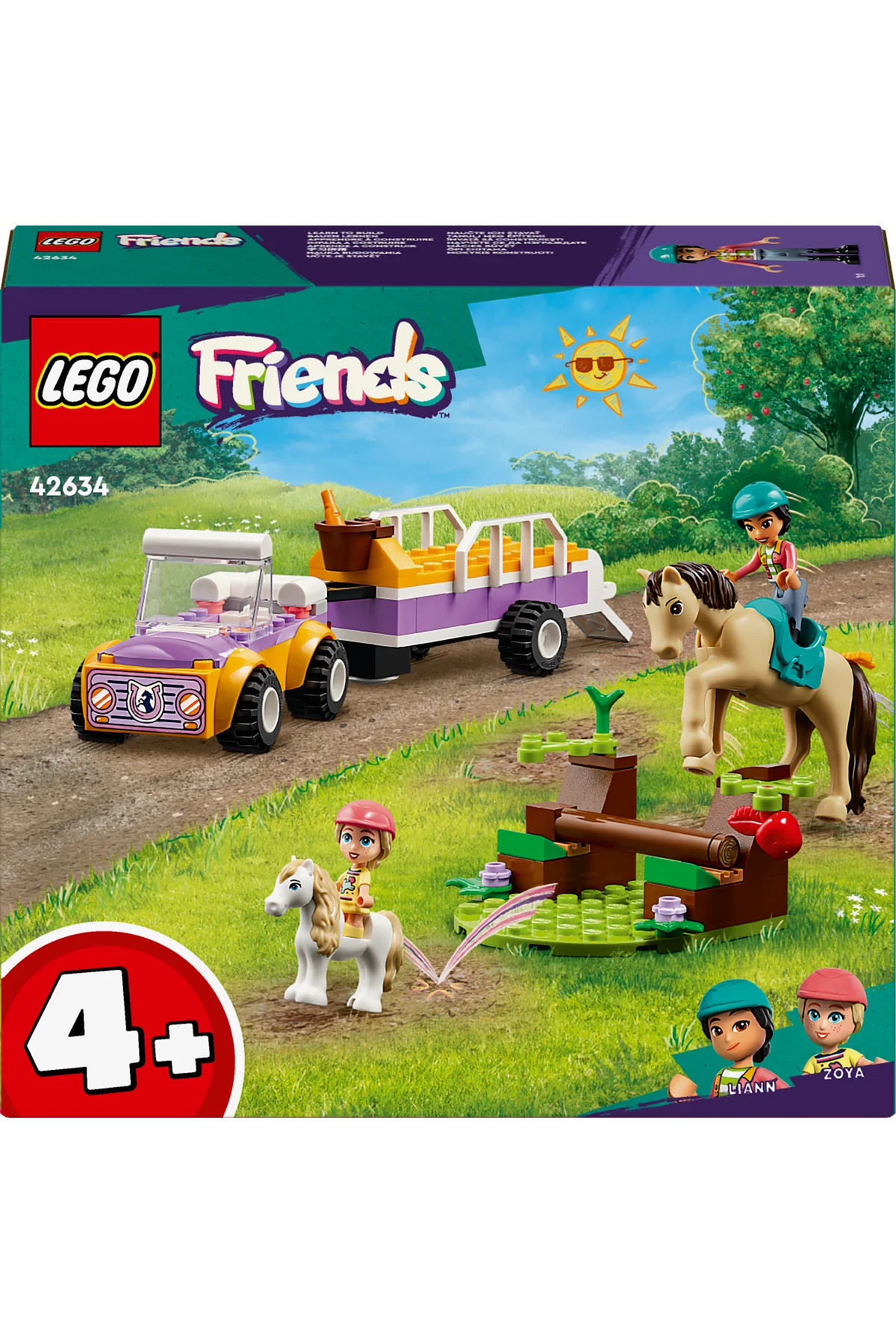 ست ساخت اسباببازی خلاقانه اسب و تریلر Friends مدل 42634 برای کودکان ۴ سال به بالا، ۱۰۵ قطعه — 3