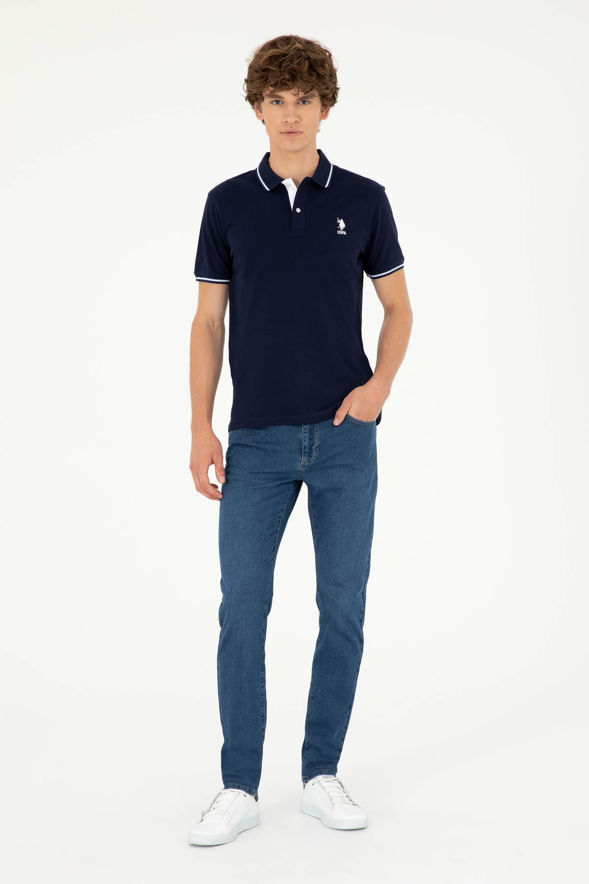 تیشرت پایه یقهپولو مردانه U.S. Polo Assn. — 4