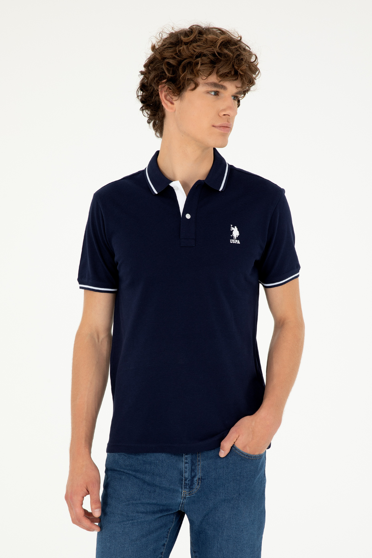 تیشرت پایه یقهپولو مردانه U.S. Polo Assn. — 1
