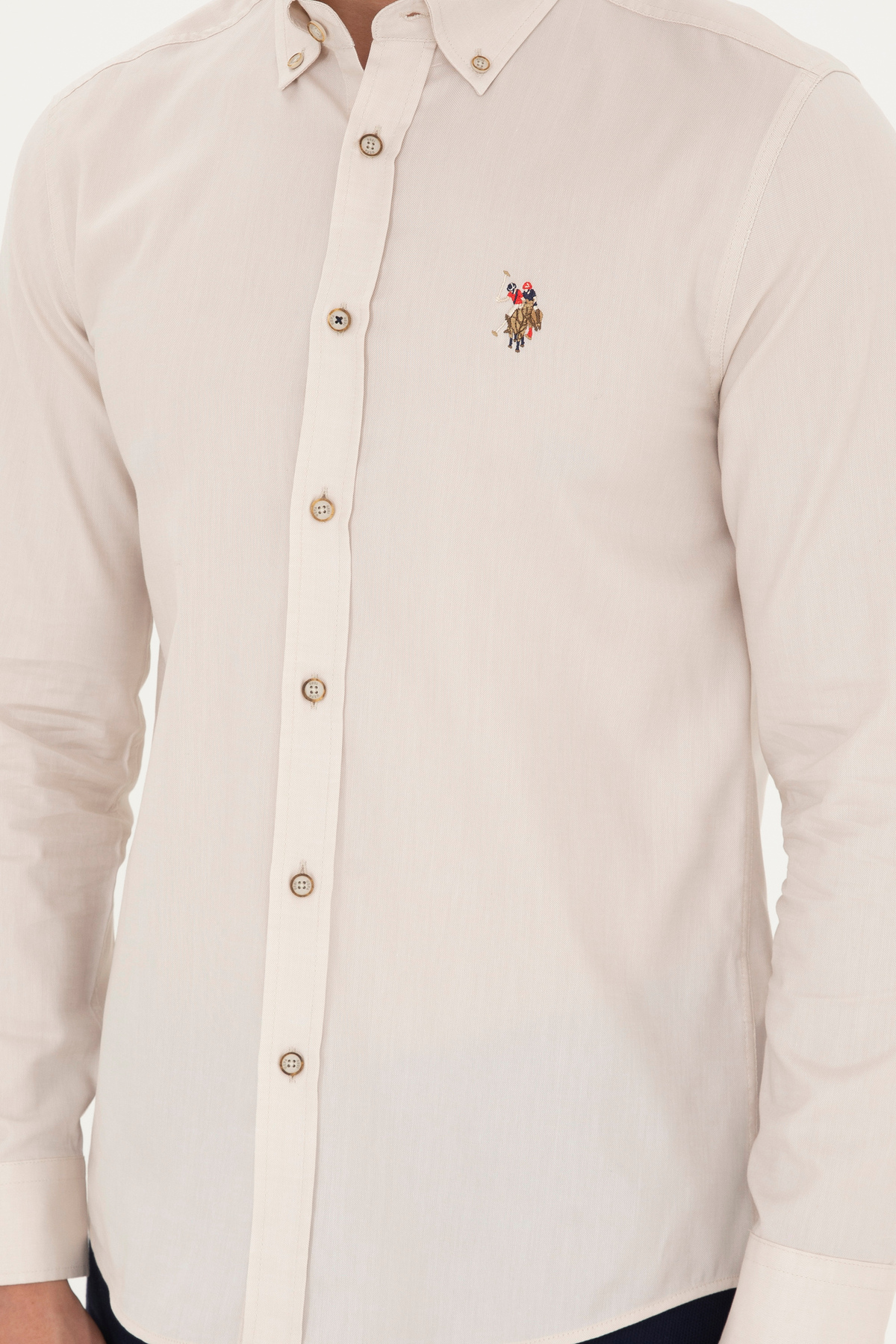 پیراهن پایه آستینبلند مردانه U.S. Polo Assn. مدل 50281921-VR049 — 6