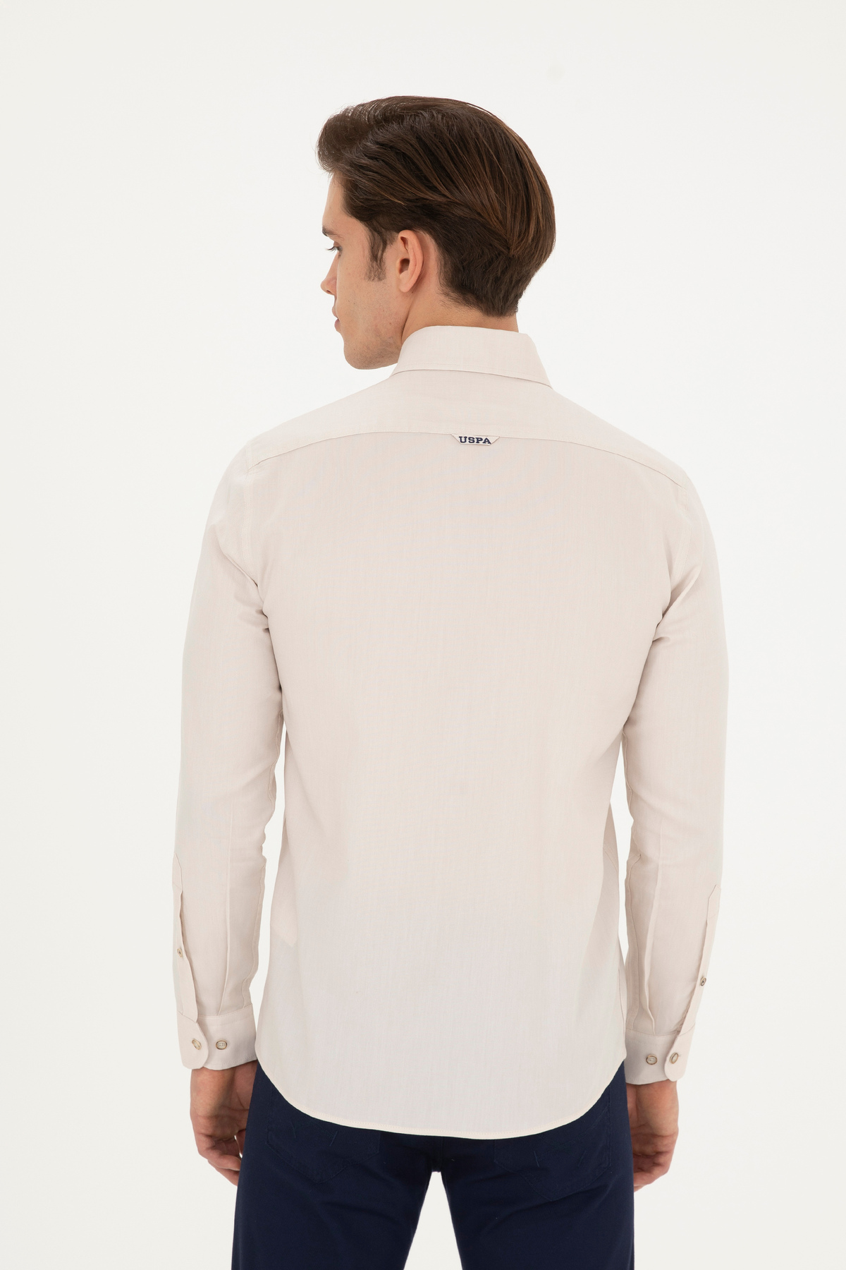 پیراهن پایه آستینبلند مردانه U.S. Polo Assn. مدل 50281921-VR049 — 5