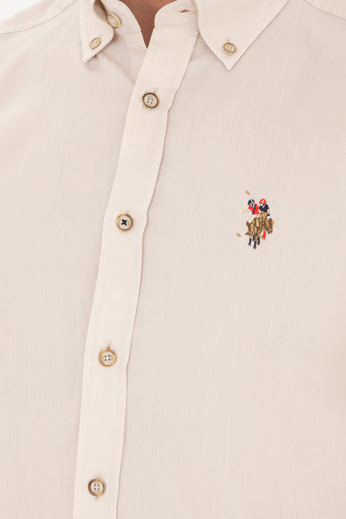 پیراهن پایه آستینبلند مردانه U.S. Polo Assn. مدل 50281921-VR049 — 7