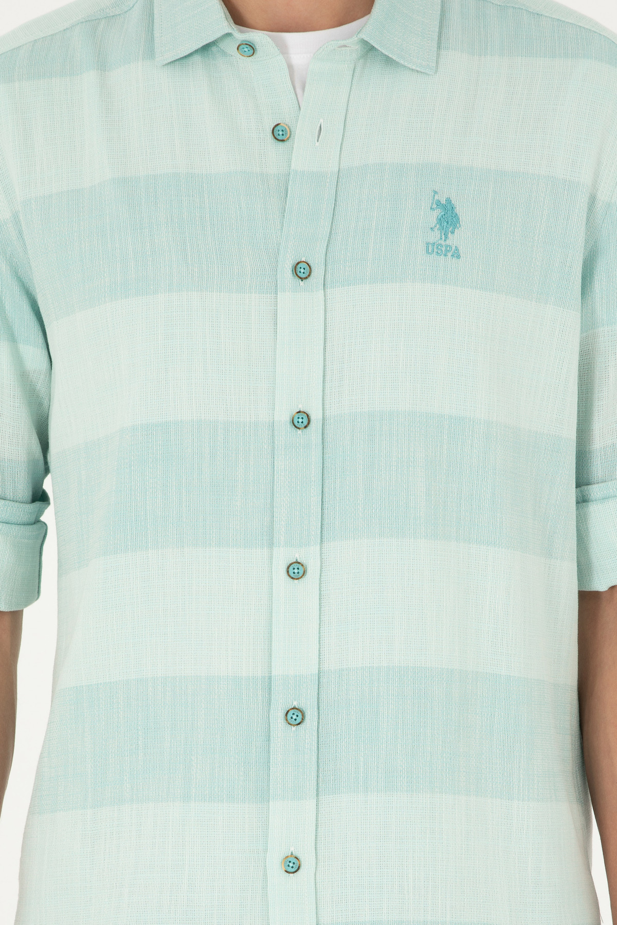 پیراهن مردانه آستین بلند U.S. Polo Assn. مدل 50283818-VR090 — 6