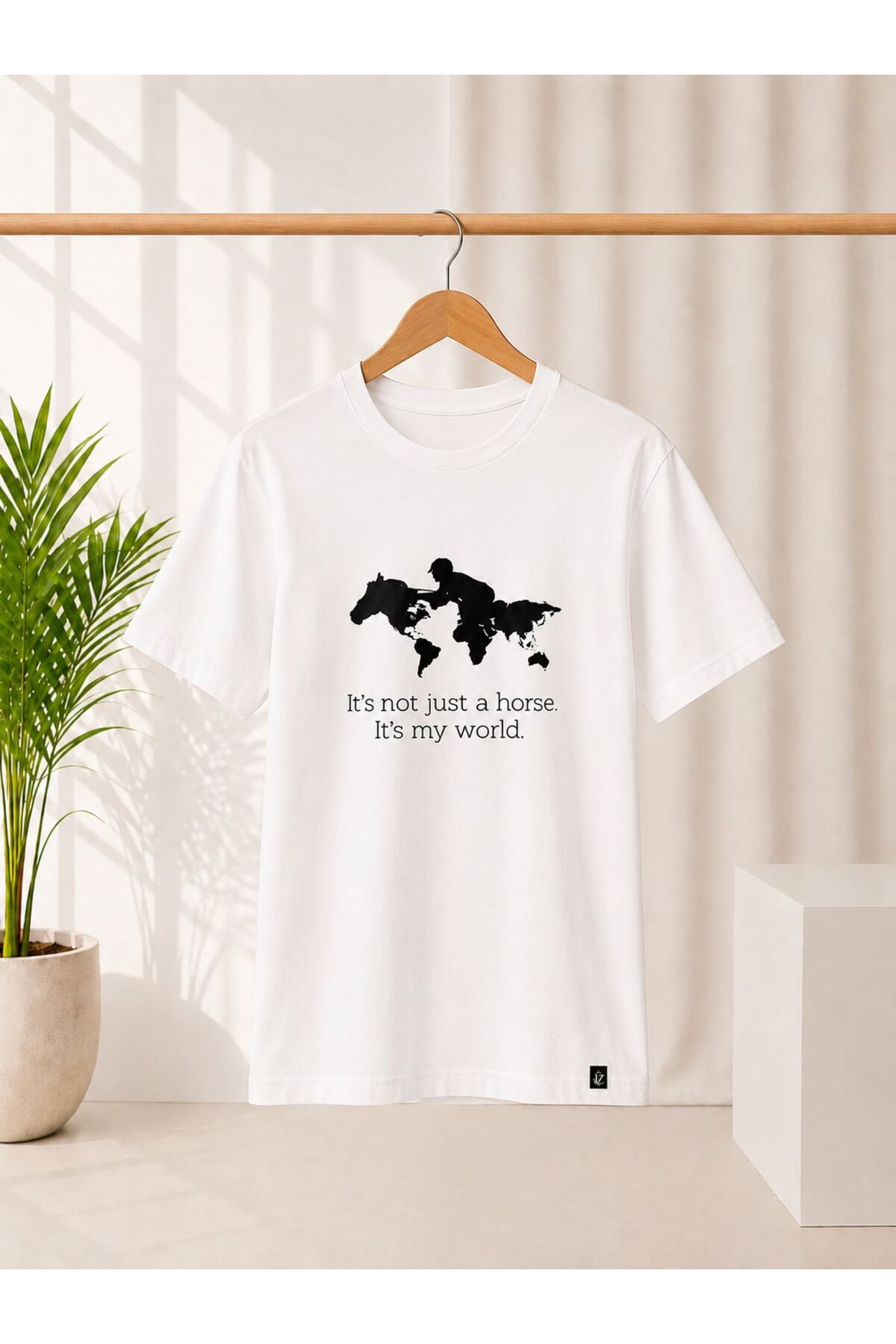 تیشرت اورسایز سوارکاری izmoda طرح اسب — 7