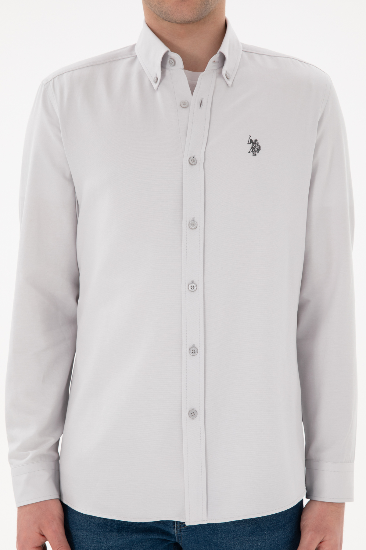پیراهن مردانه آستین بلند U.S. Polo Assn. مدل 50306338-VR001 — 6