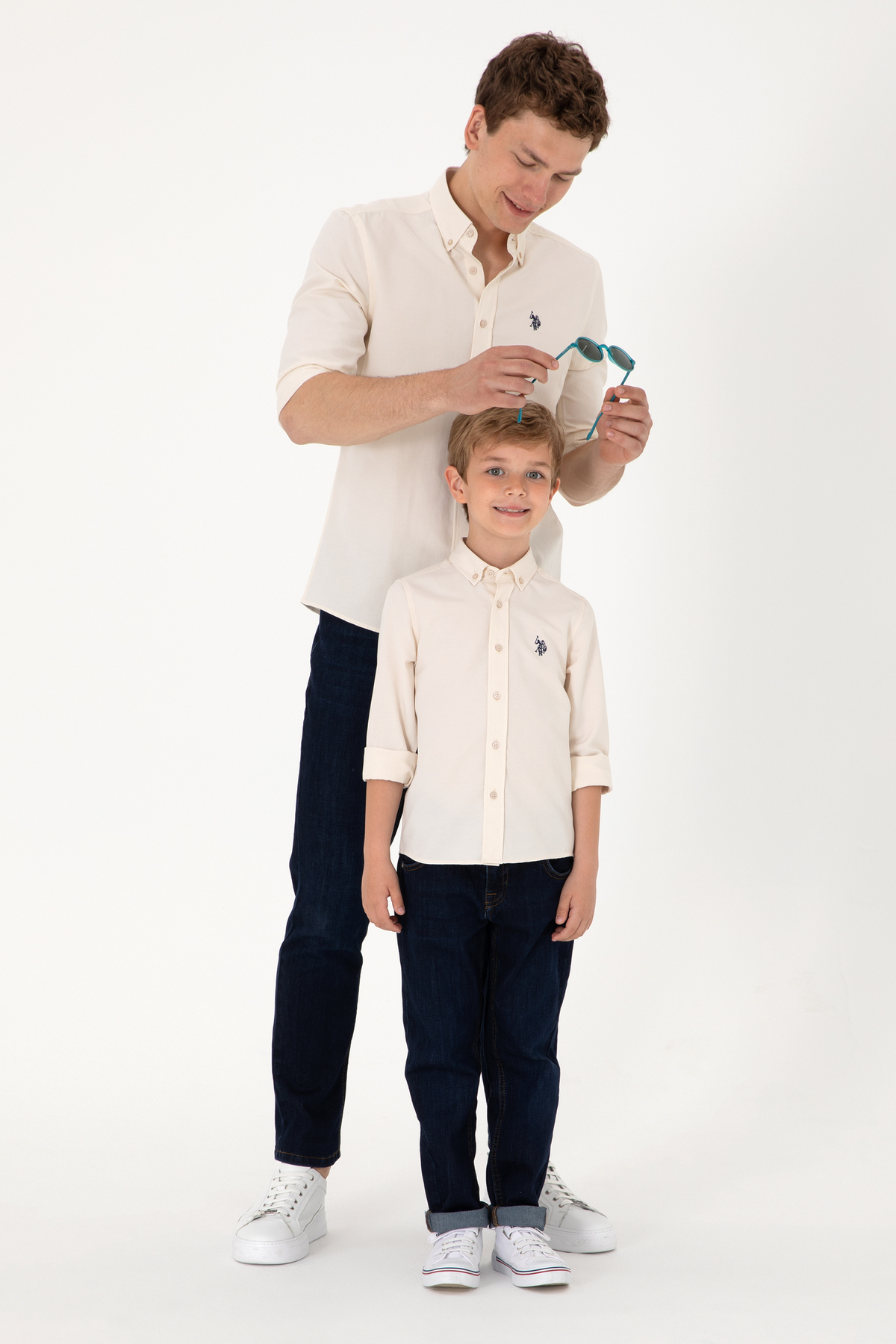 پیراهن مردانه آستینبلند U.S. Polo Assn. مدل 50306338-VR049 — 2