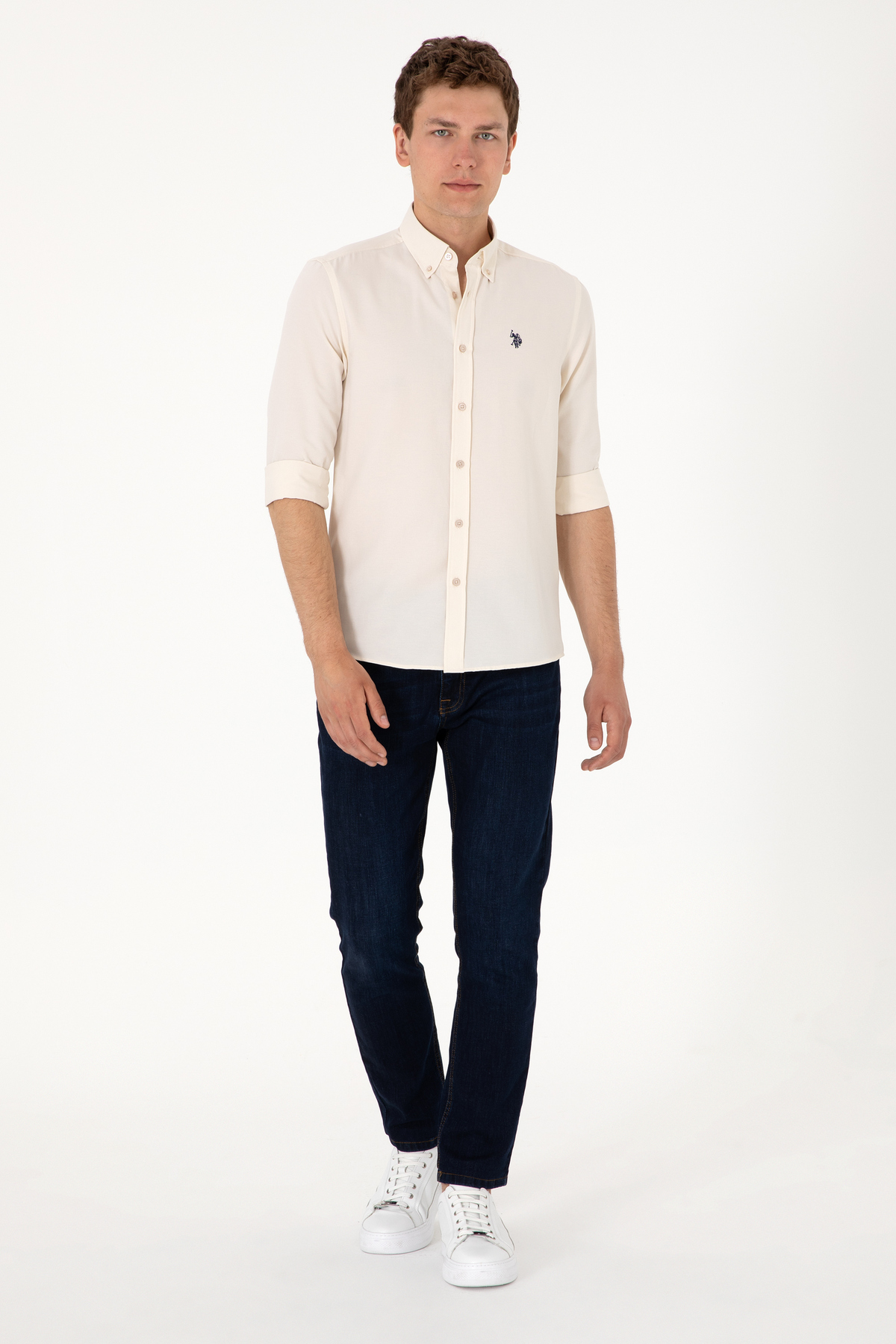 پیراهن مردانه آستینبلند U.S. Polo Assn. مدل 50306338-VR049 — 6