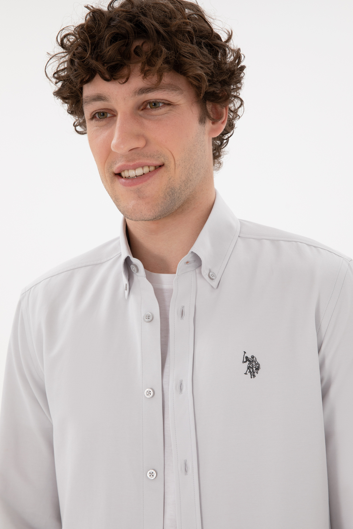 پیراهن مردانه آستین بلند U.S. Polo Assn. مدل 50306338-VR001 — 3