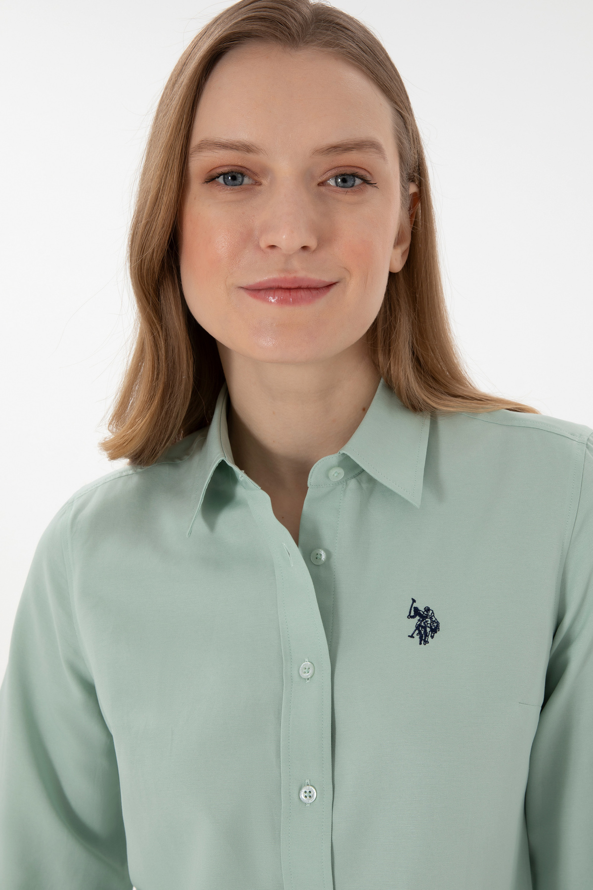 پیراهن پایه زنانه آستین‌بلند U.S. Polo Assn. مدل 50307726-VR048 — 3