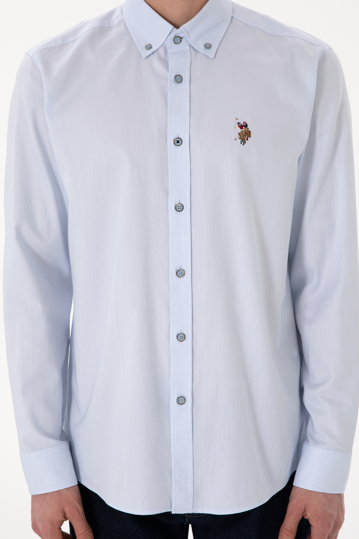 پیراهن مردانه آستین بلند U.S. Polo Assn. مدل 50297981-VR003 — 6