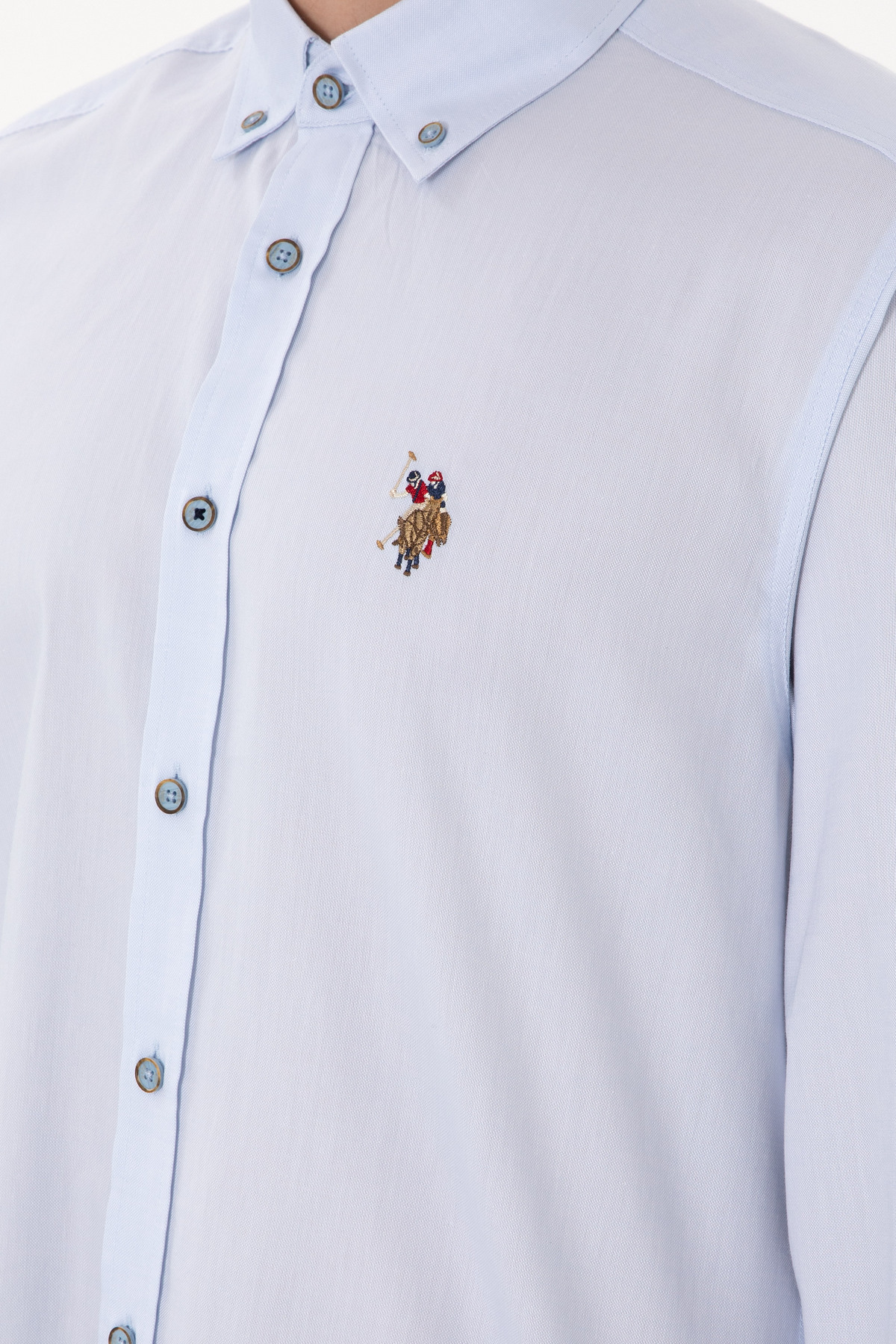 پیراهن مردانه آستین بلند U.S. Polo Assn. مدل 50297981-VR003 — 7