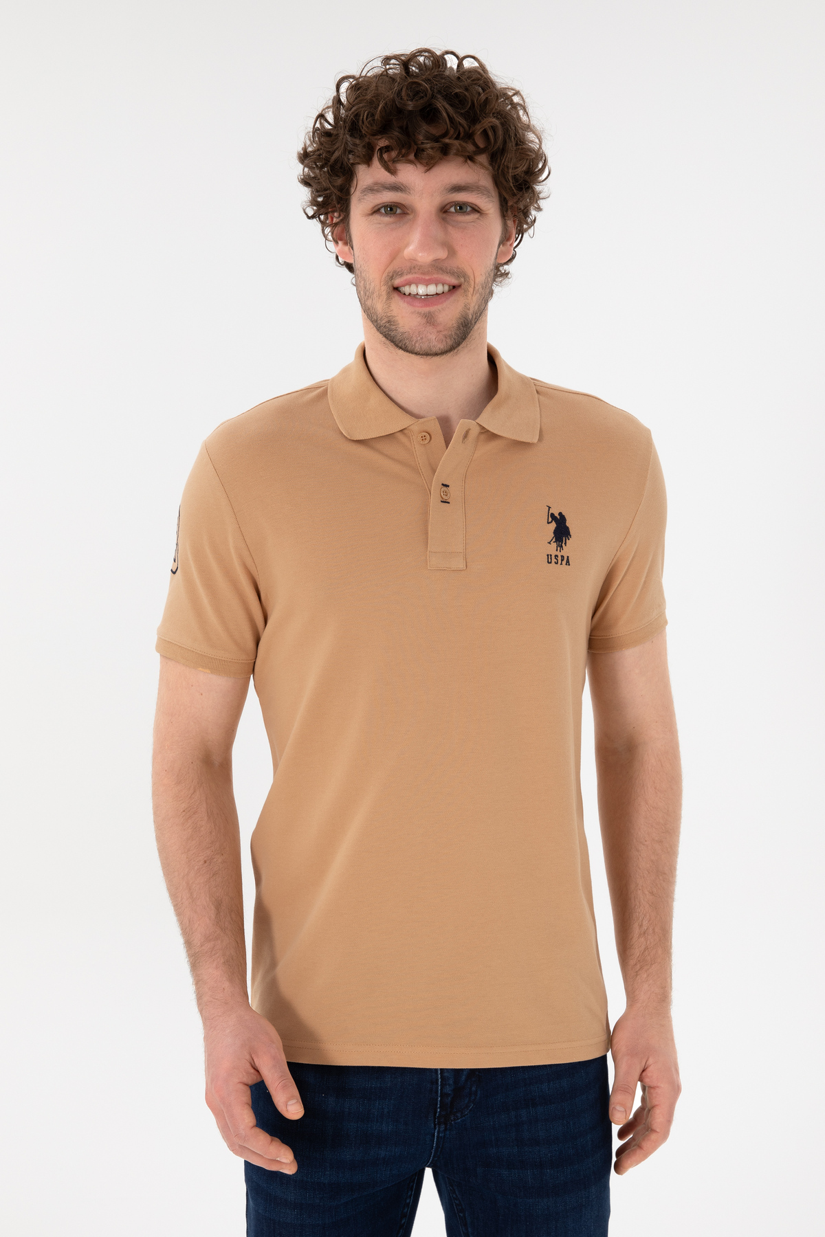 پولوشرت مردانه ساده U.S. Polo Assn. مدل 50305929-VR015 — 2