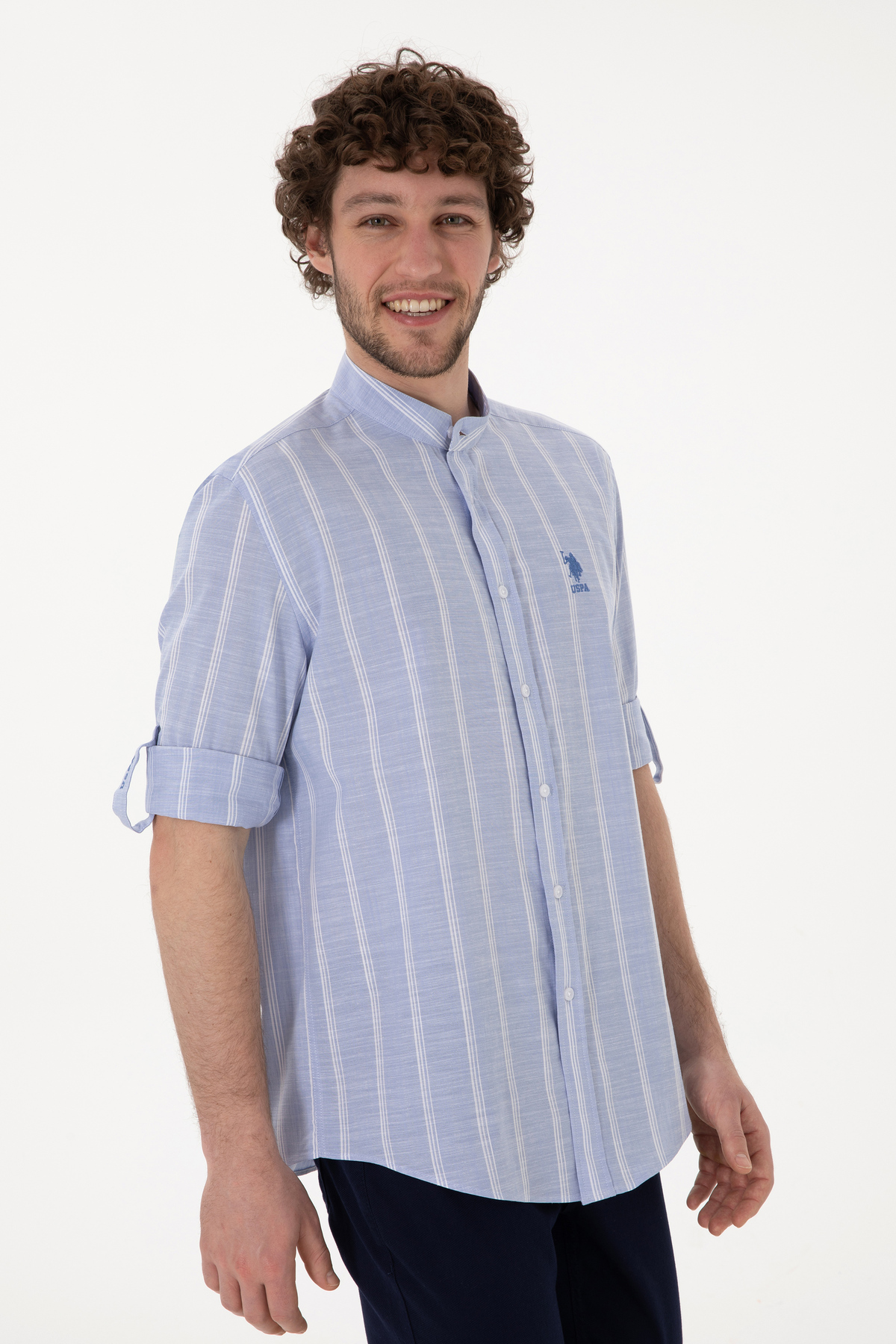 پیراهن مردانه یقه دیپلمات U.S. Polo Assn. — 3